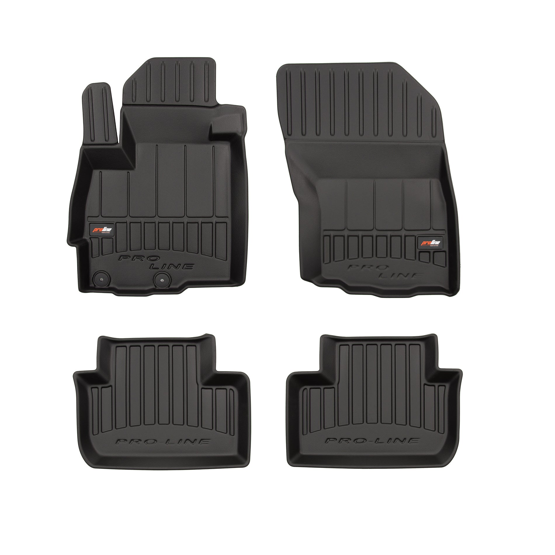 PACK 4 TAPETES BORRACHA PRO-LINE PEUGEOT 4008 2012-2016