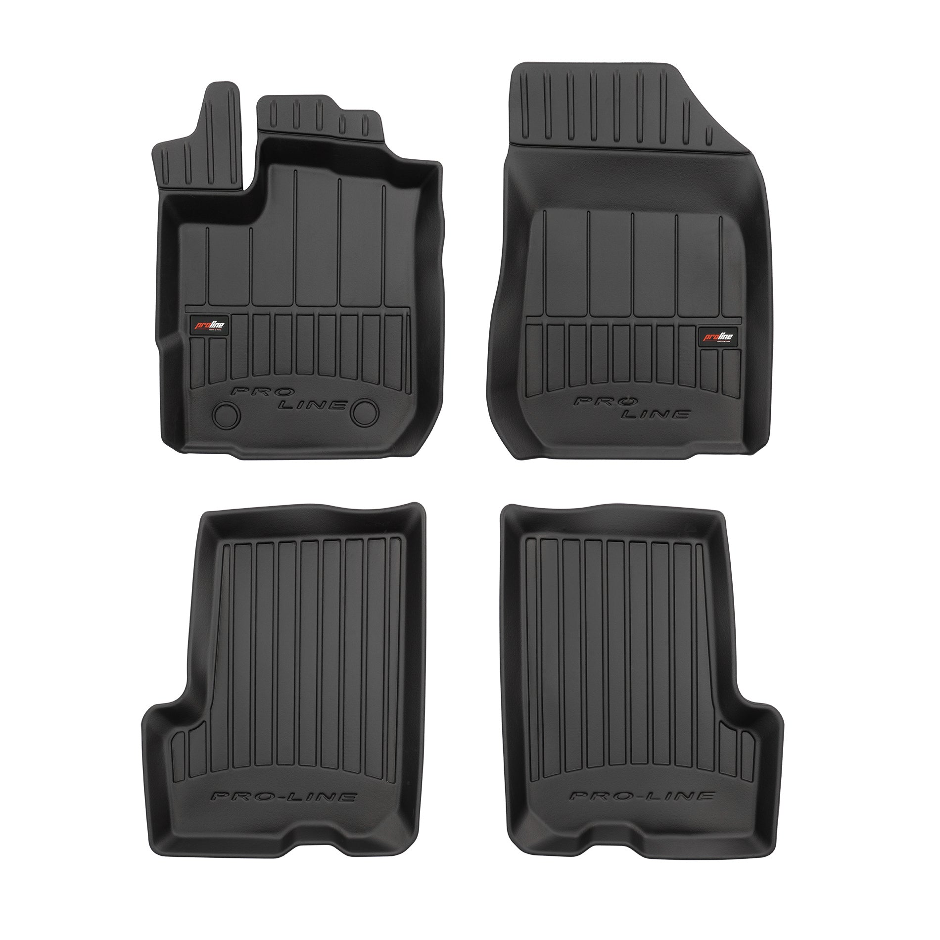 PACK 4 TAPETES BORRACHA PRO-LINE DACIA LOGAN MCV I 2006-2013