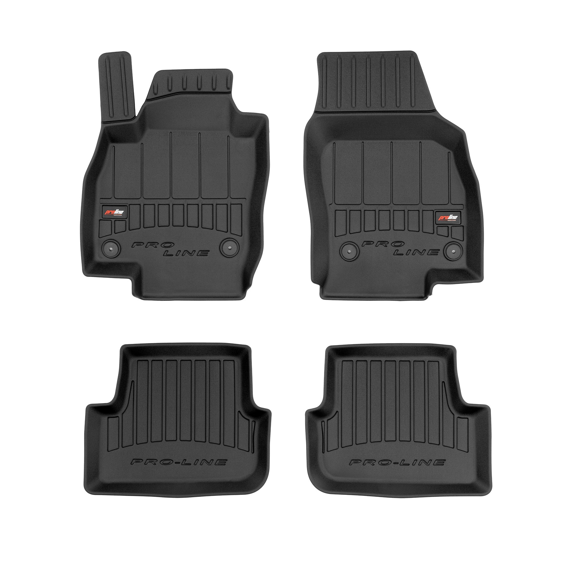 PACK 4 TAPETES BORRACHA PRO-LINE SKODA FABIA IV 2021->