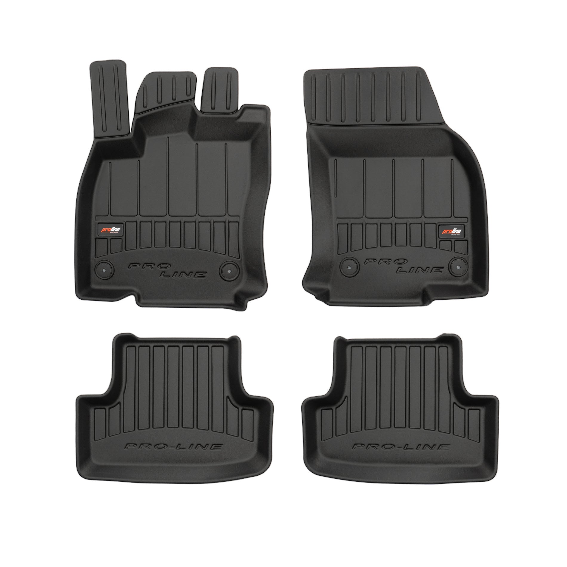 PACK 4 TAPETES BORRACHA PRO-LINE AUDI Q2 2016-2020 PRE-FACELIFT