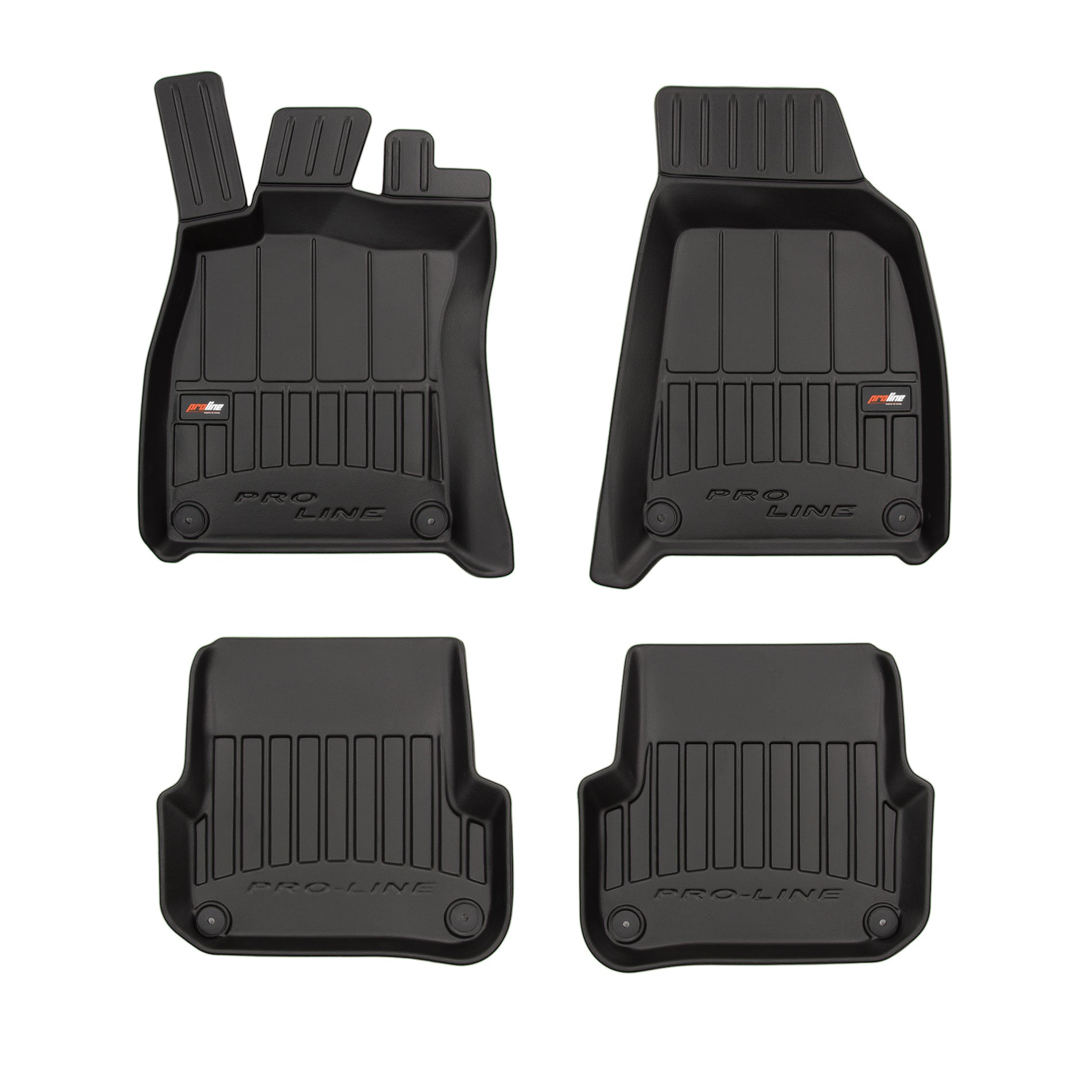 PACK 4 TAPETES BORRACHA PRO-LINE AUDI A6 C6 2004-2006 PRE-FACELIFT