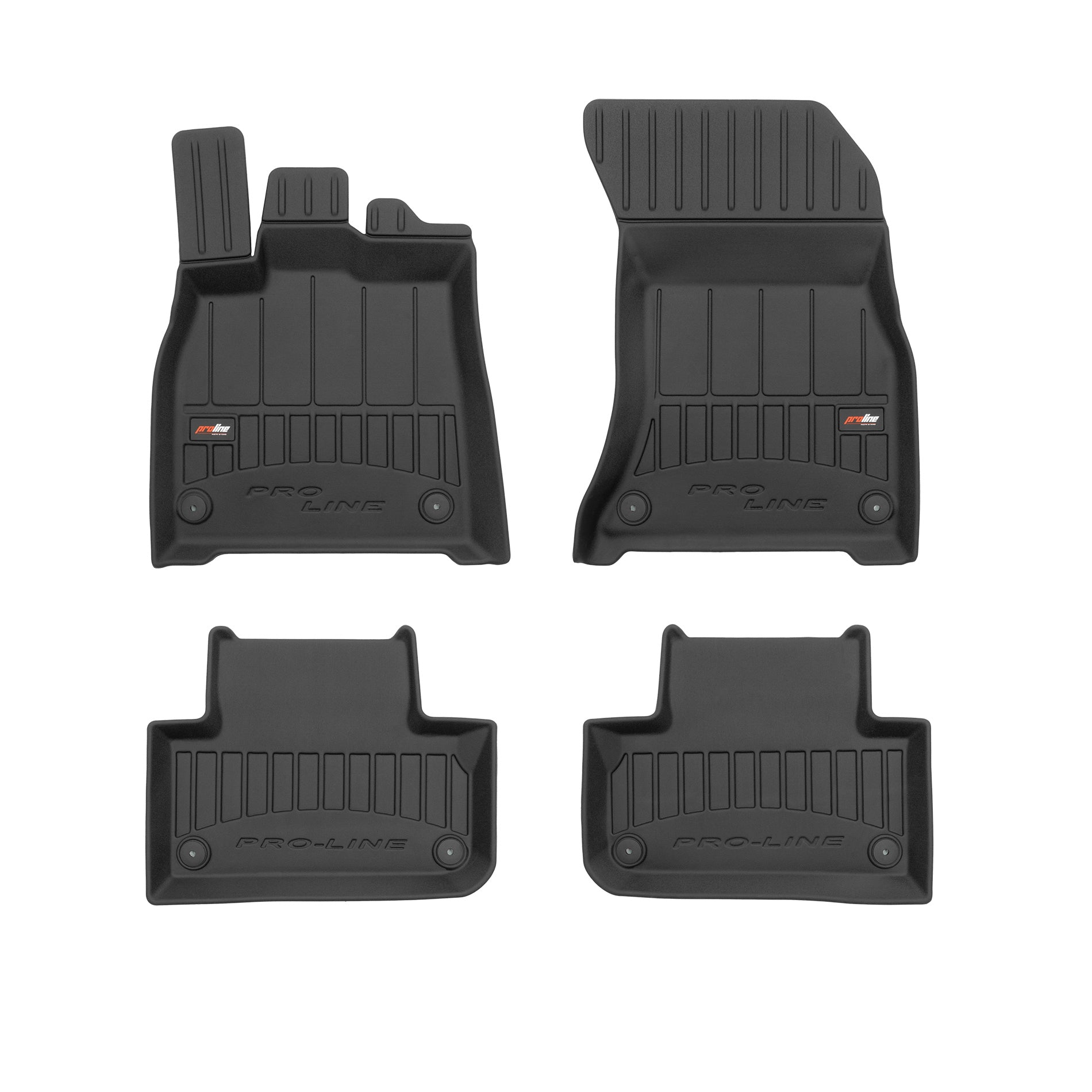 PACK 4 TAPETES BORRACHA PRO-LINE AUDI Q5 II 2016-2024