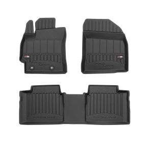 PACK 3 TAPETES BORRACHA PRO-LINE TOYOTA COROLLA XI 2013-2019