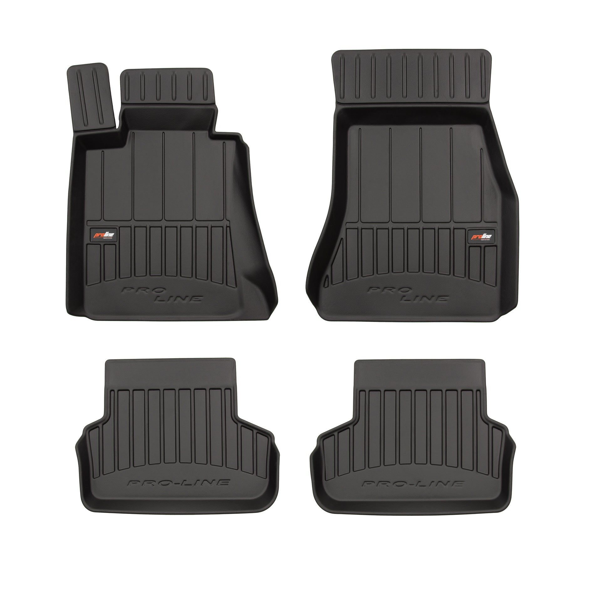 PACK 4 TAPETES BORRACHA PRO-LINE BMW 5 SERIES G30 2017-2023