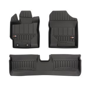 PACK 3 TAPETES BORRACHA PRO-LINE TOYOTA YARIS III 2011-2020 3 PORTAS