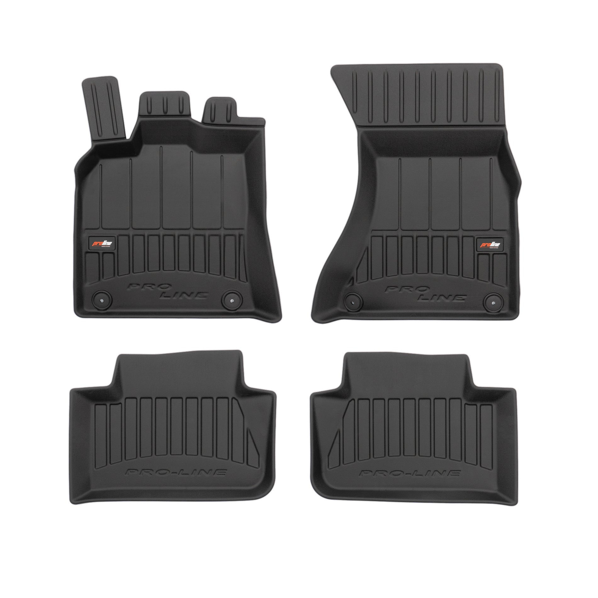 PACK 4 TAPETES BORRACHA PRO-LINE PORSCHE MACAN I 2013-2024