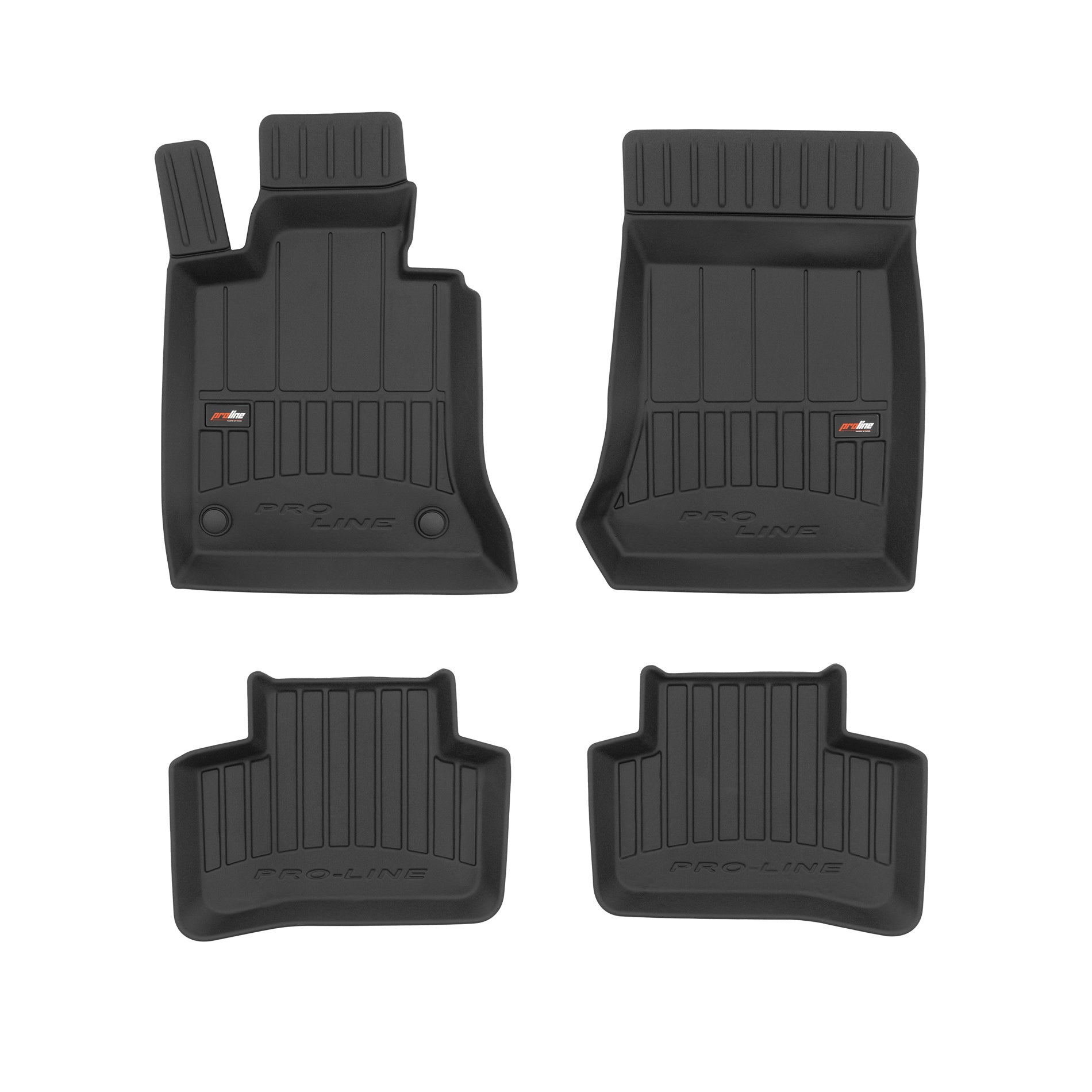 PACK 4 TAPETES BORRACHA PRO-LINE MERCEDES-BENZ GLK X204 2008-2015