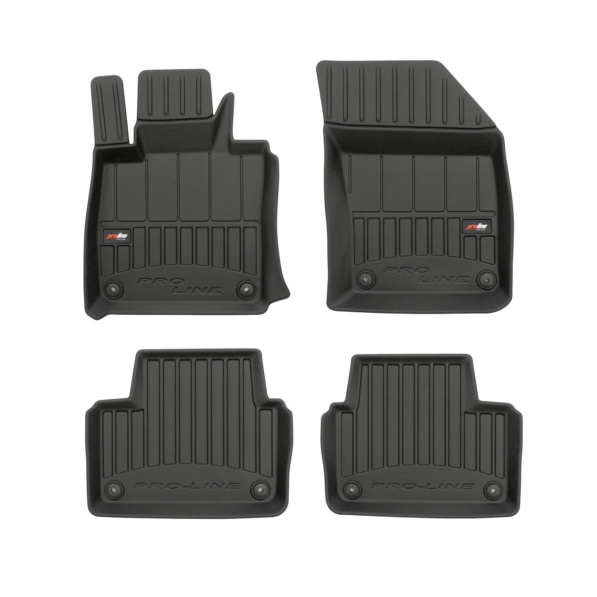 PACK 4 TAPETES BORRACHA PRO-LINE VOLVO V60 II 2018->