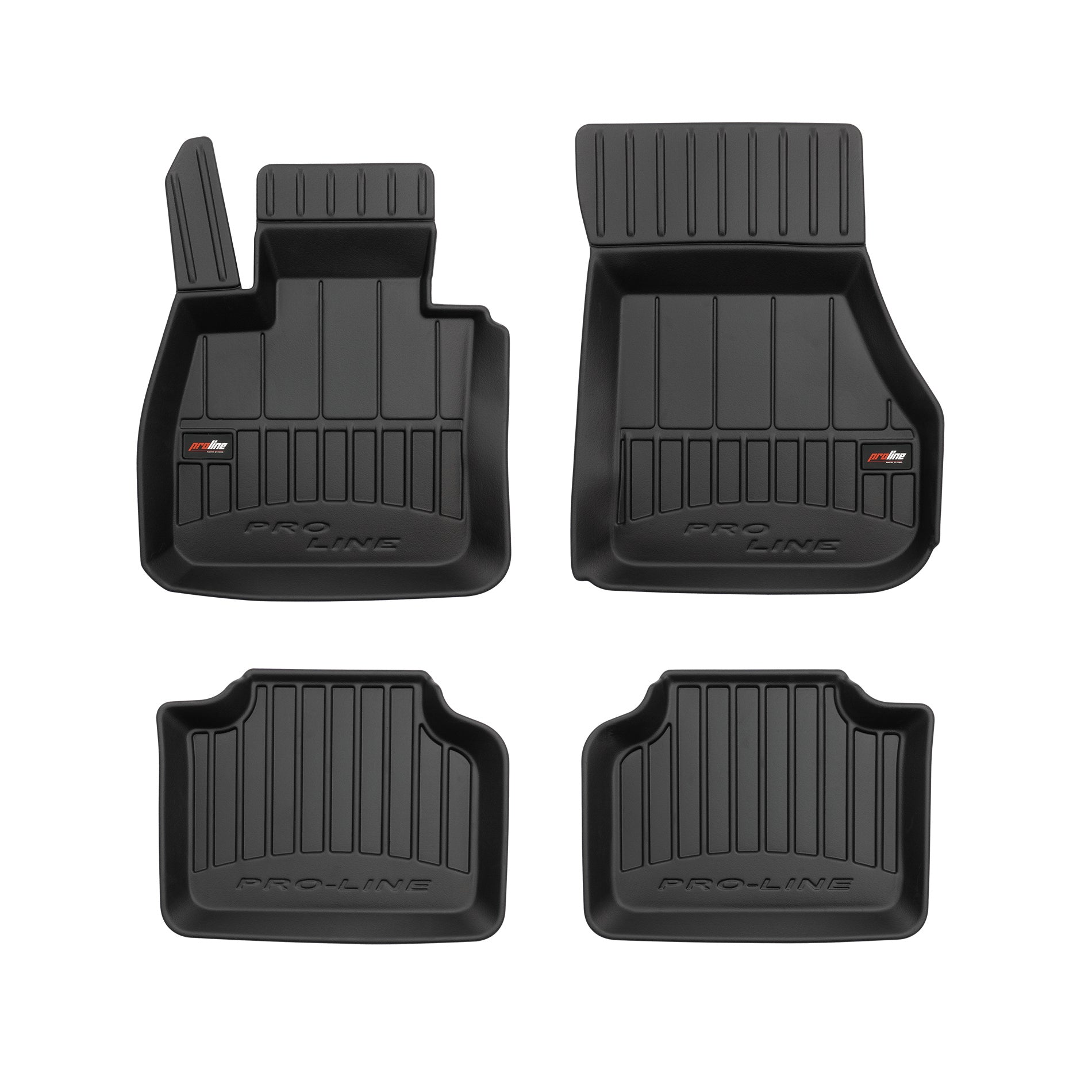 PACK 4 TAPETES BORRACHA PRO-LINE BMW 2 SERIES ACTIVE TOURER F45 2014-2022