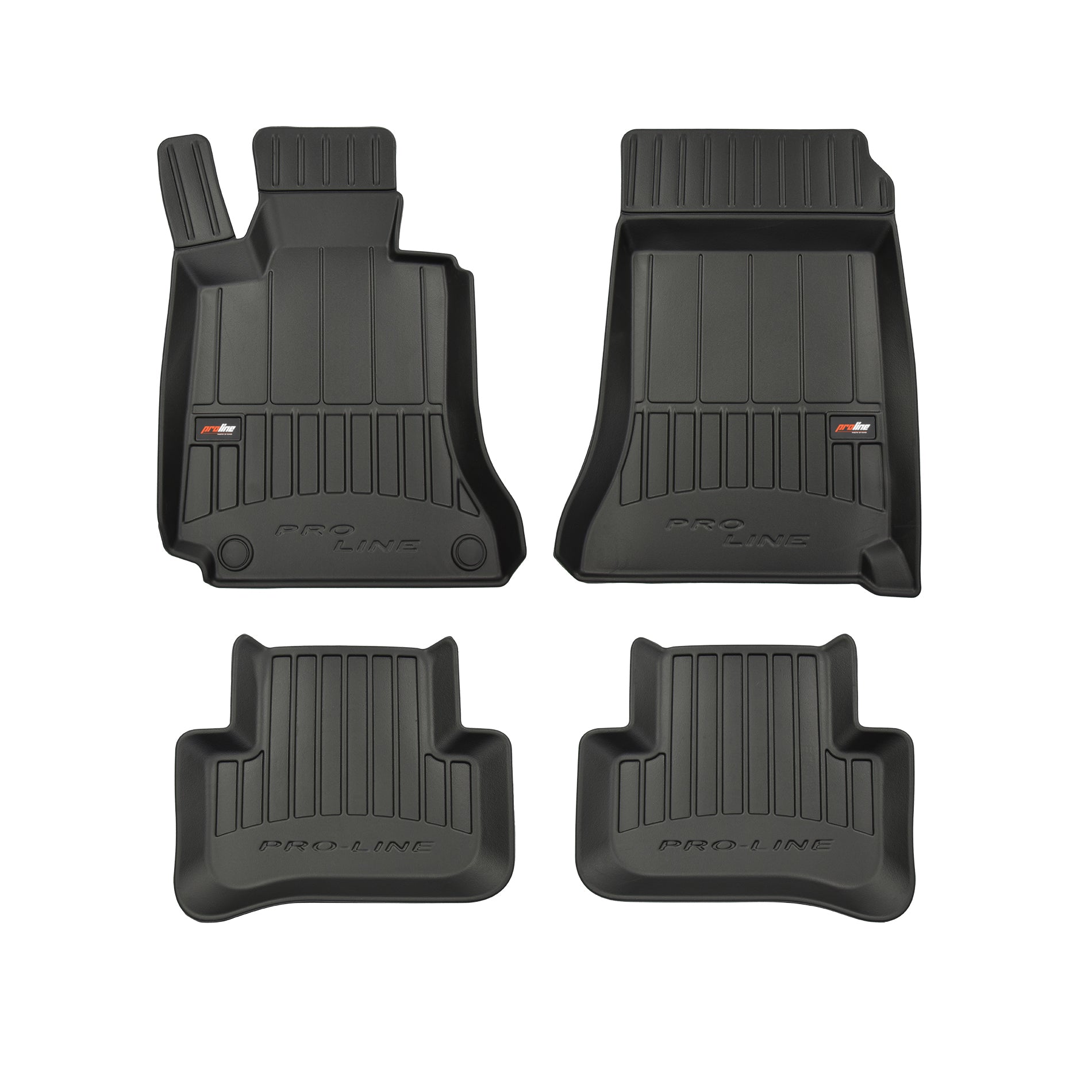 PACK 4 TAPETES BORRACHA PRO-LINE MERCEDES-BENZ CLASSE C S204 2007-2014