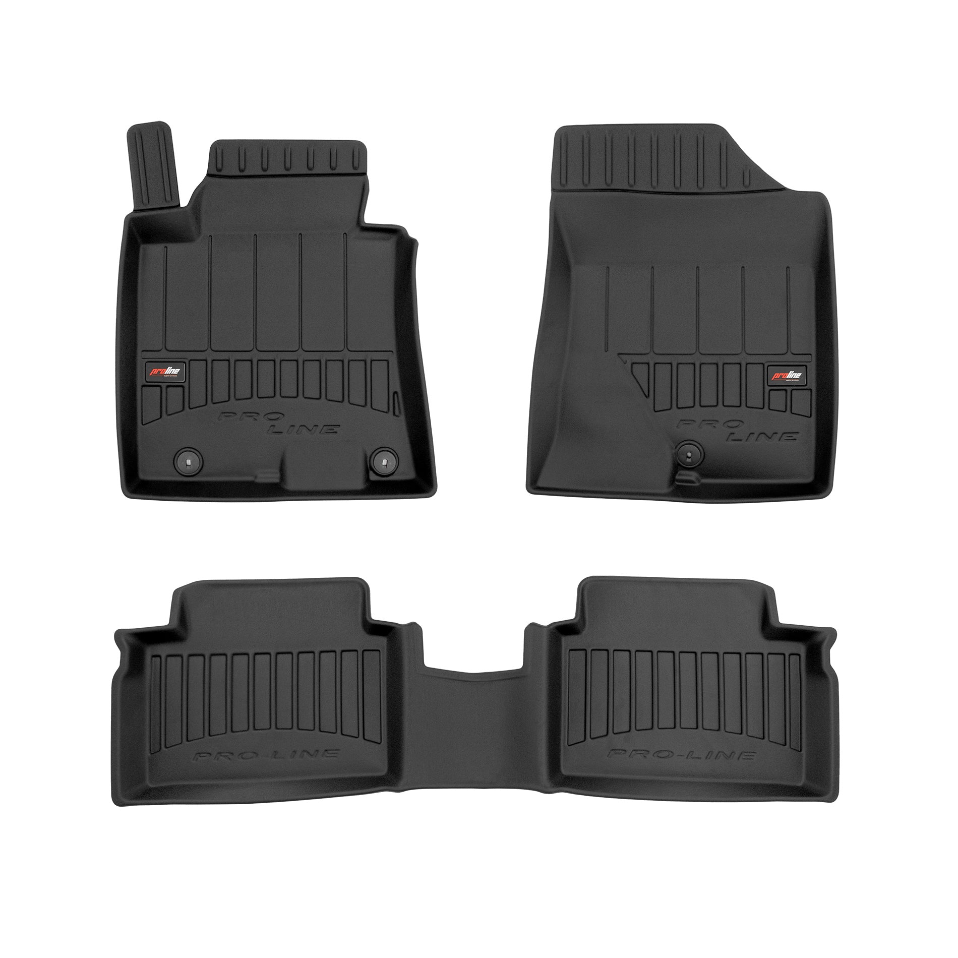 PACK 3 TAPETES BORRACHA PRO-LINE HYUNDAI I30 II 2011-2017