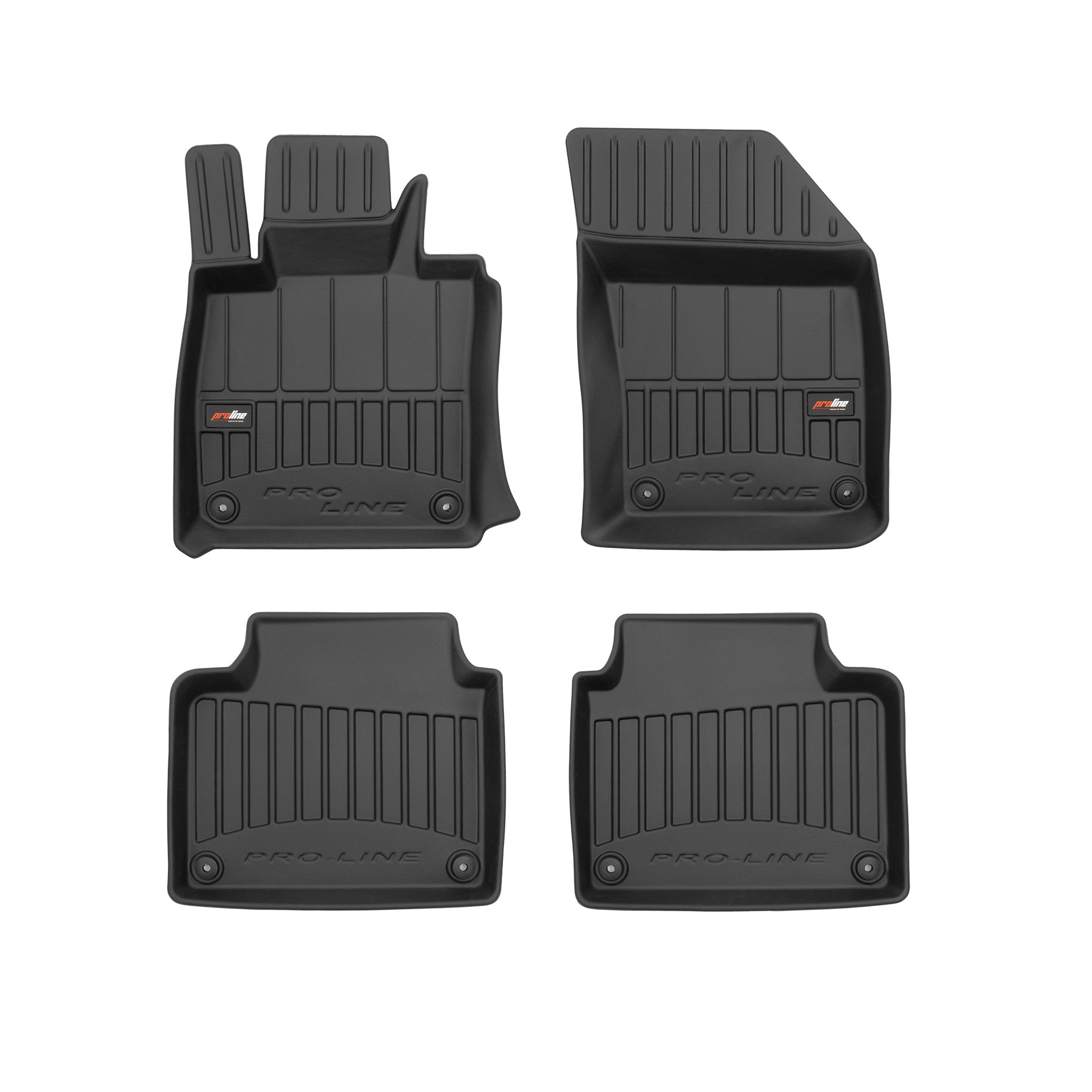 PACK 4 TAPETES BORRACHA PRO-LINE VOLVO S90 2016->