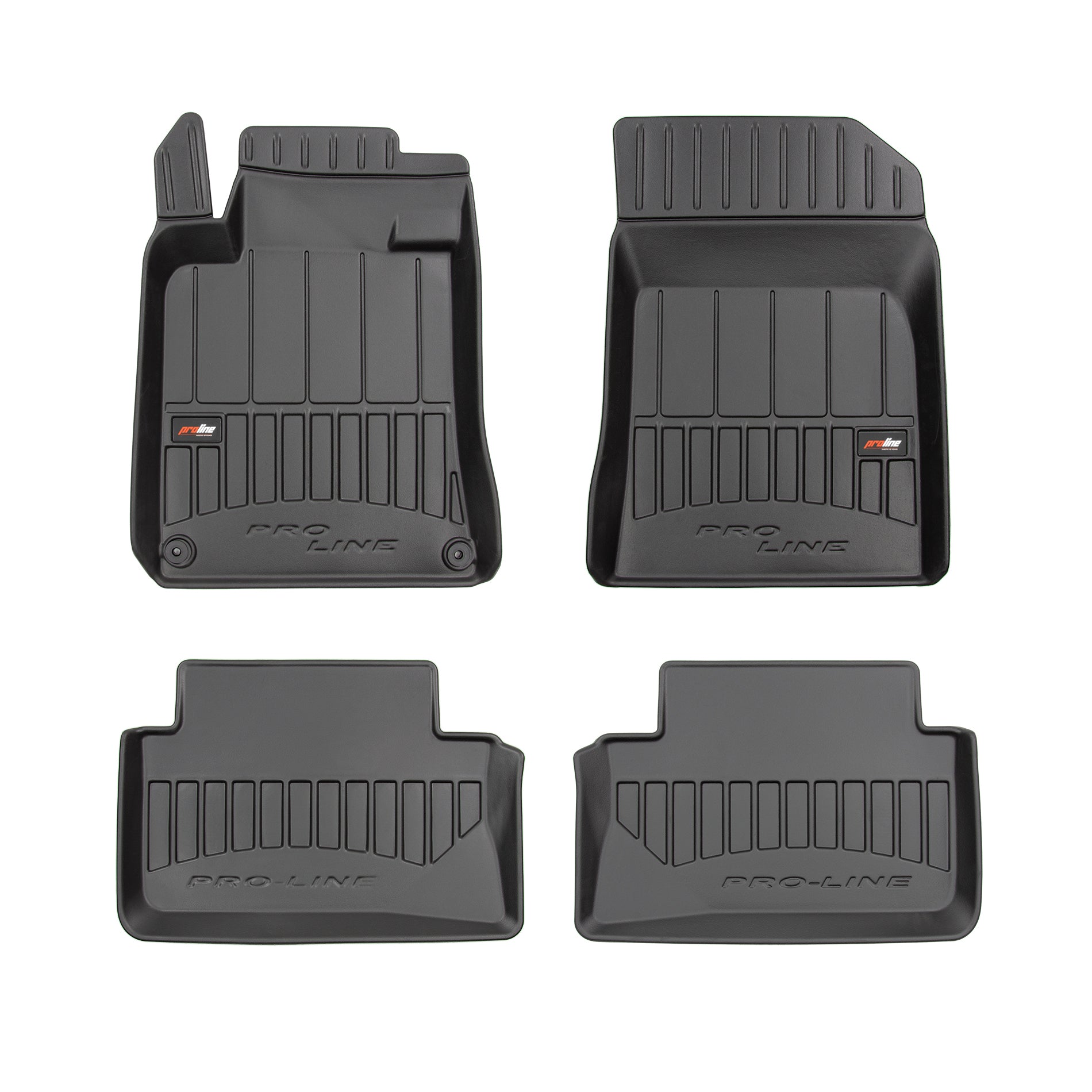 PACK 4 TAPETES BORRACHA PRO-LINE PEUGEOT 508 I 2010-2018