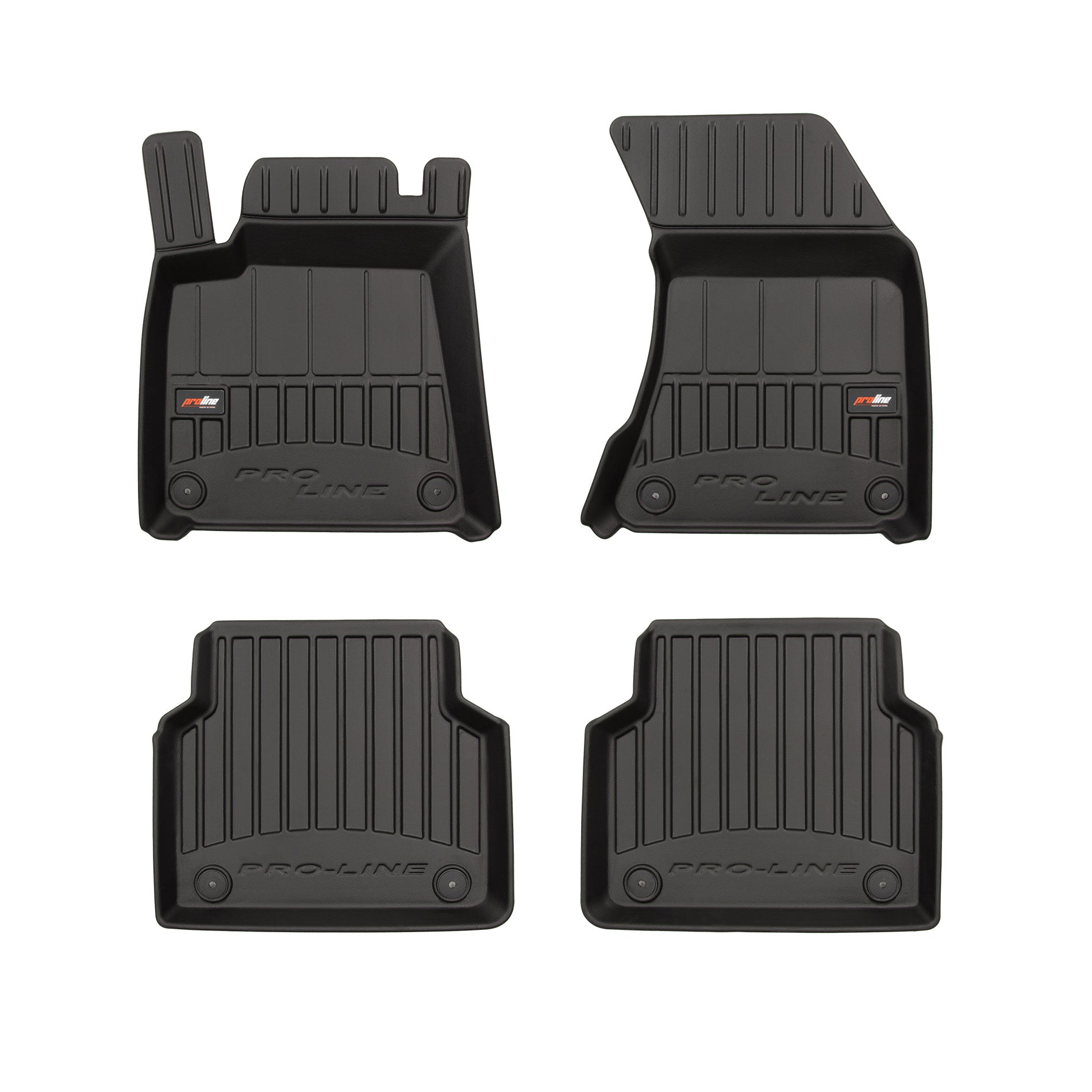 PACK 4 TAPETES BORRACHA PRO-LINE AUDI A8 D4 2009-2017