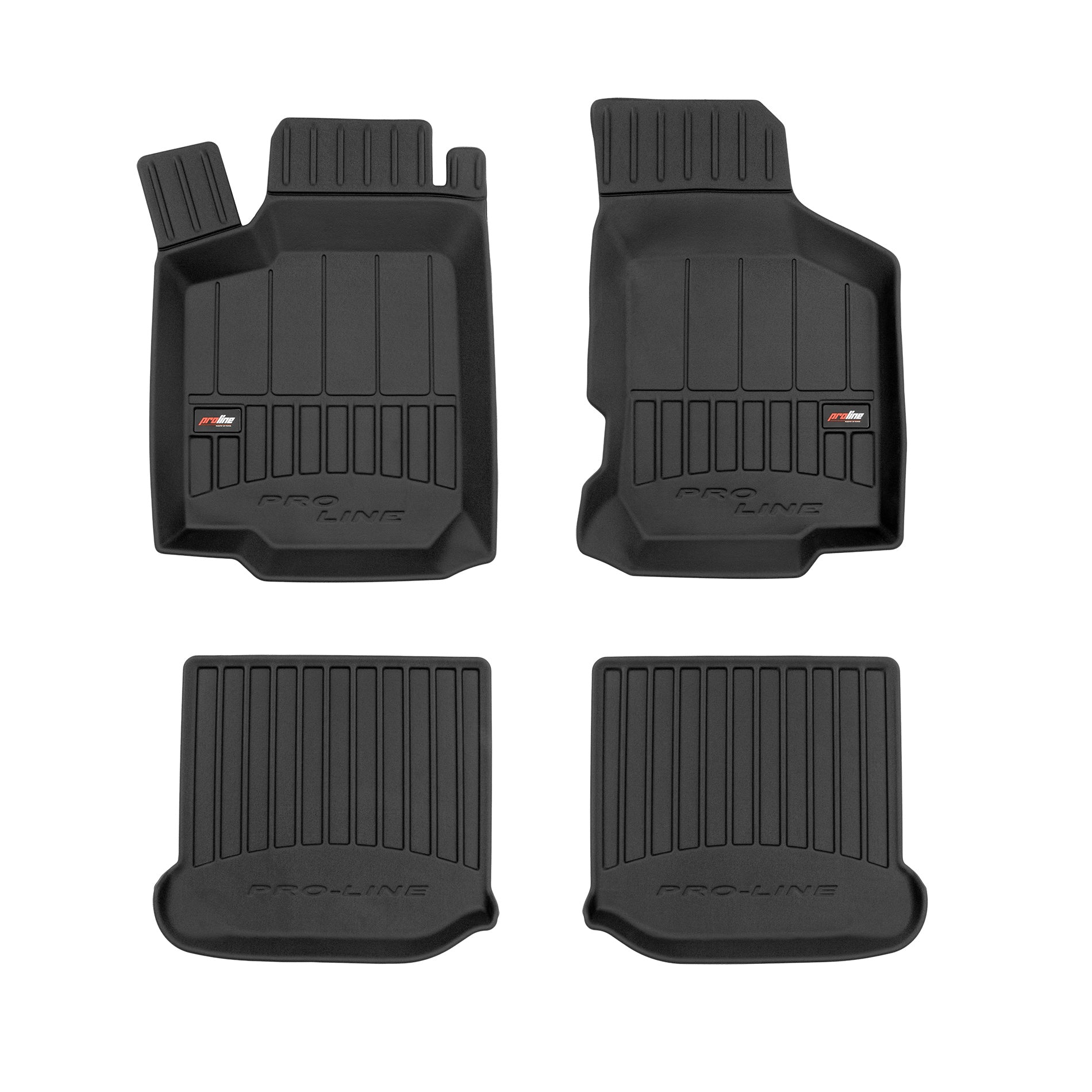 PACK 4 TAPETES BORRACHA PRO-LINE SEAT TOLEDO II 1998-2005