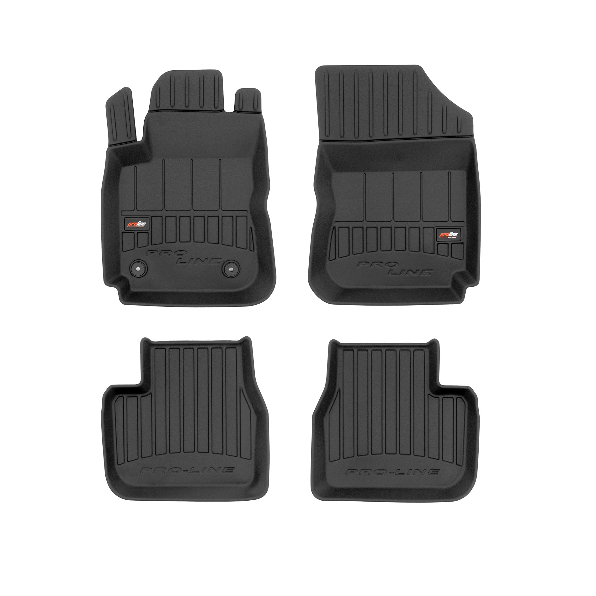 PACK 4 TAPETES BORRACHA PRO-LINE CITROEN C4 CACTUS 2014-2020