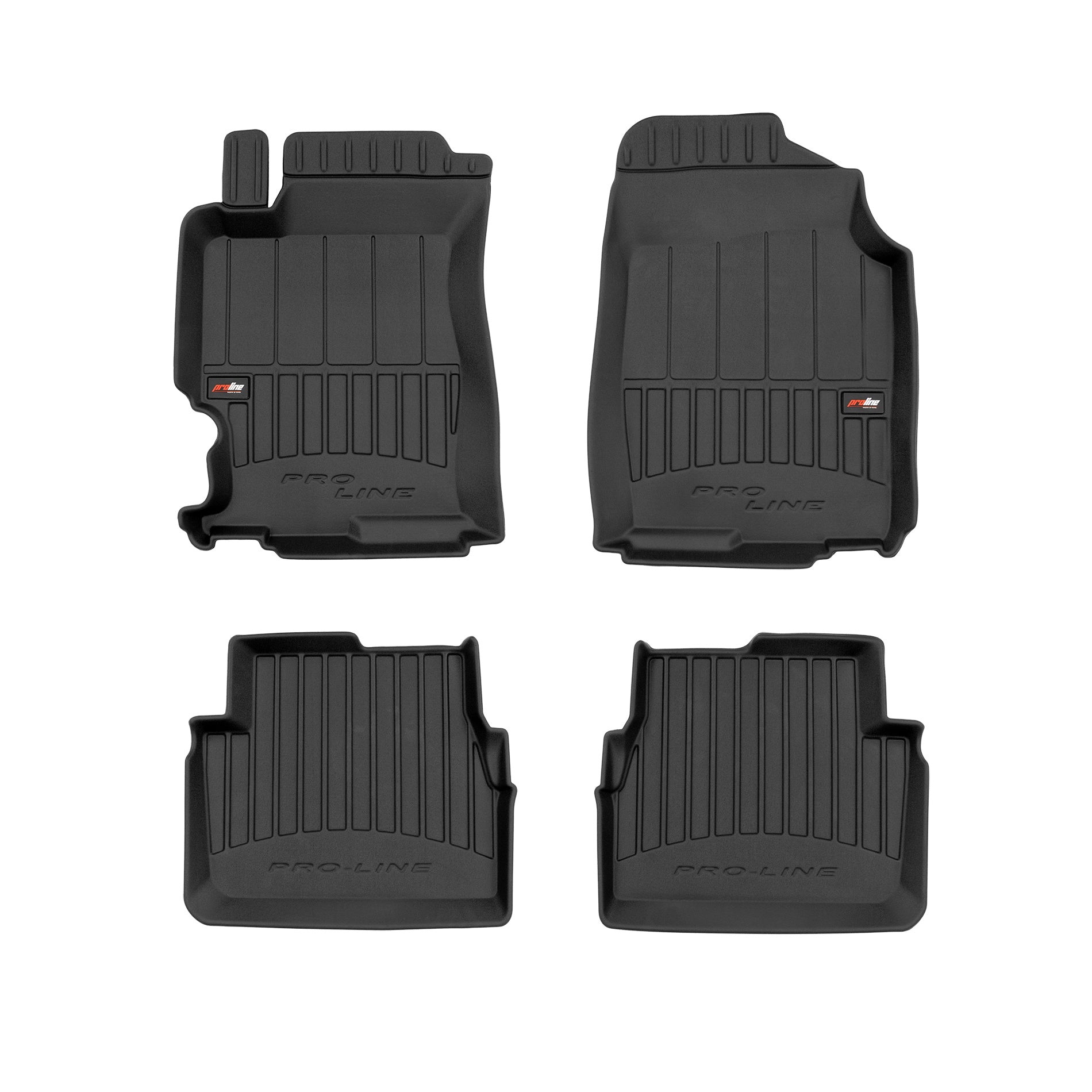 PACK 4 TAPETES BORRACHA PRO-LINE MAZDA 6 I 2002-2007