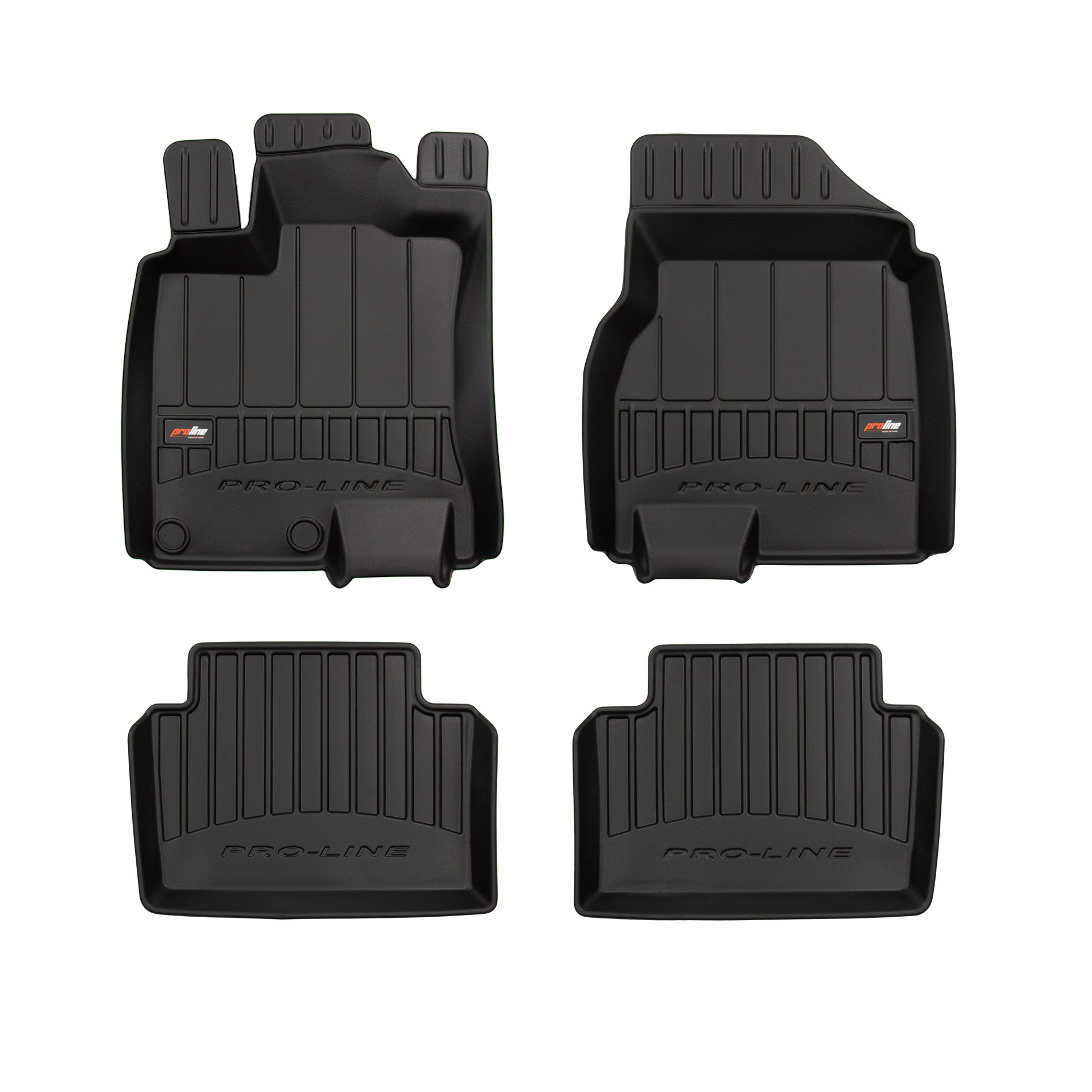 PACK 4 TAPETES BORRACHA PRO-LINE NISSAN QASHQAI I CROSSOVER 2006-2013 TEKNA