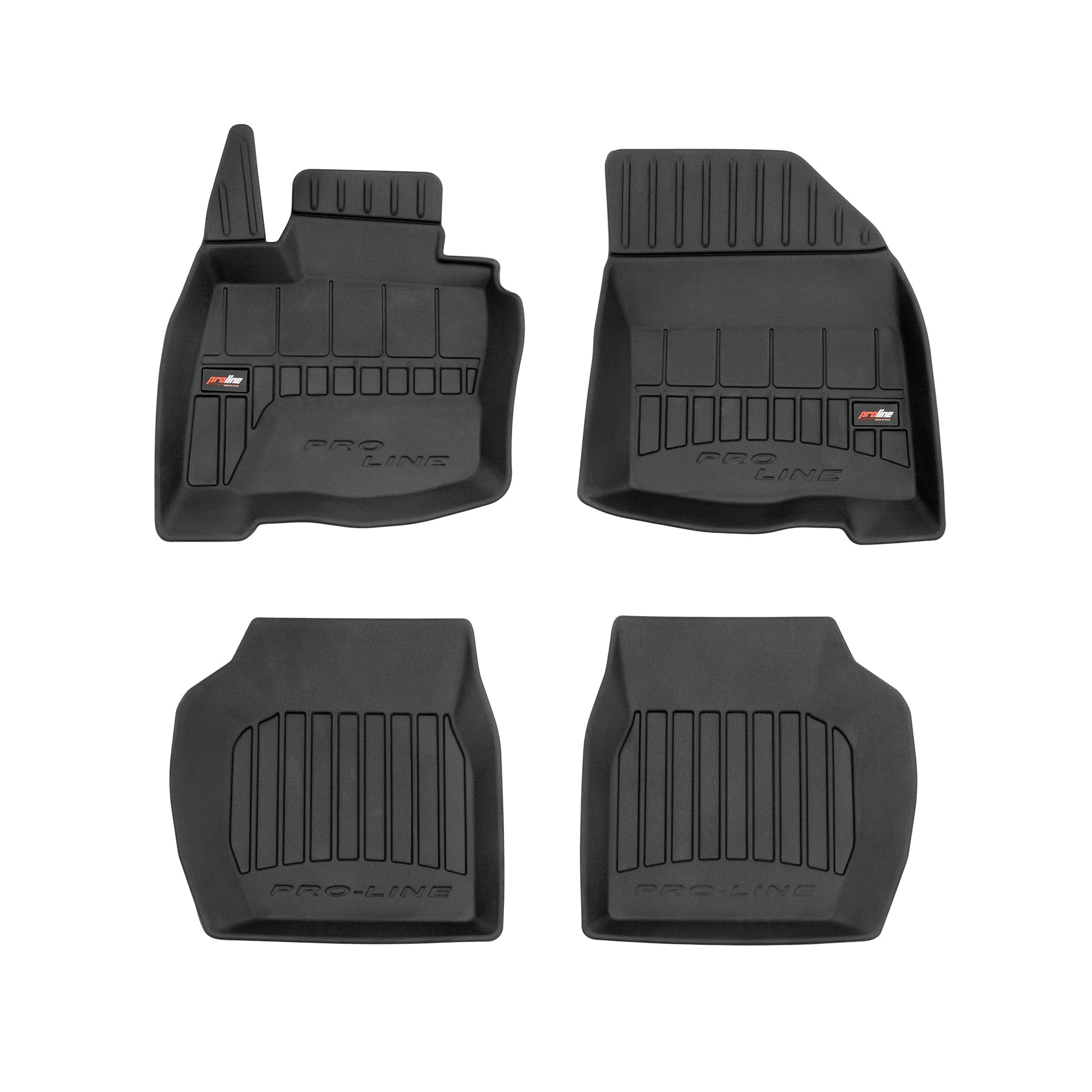 PACK 4 TAPETES BORRACHA PRO-LINE HONDA CIVIC VIII 2006-2011 3 PORTAS