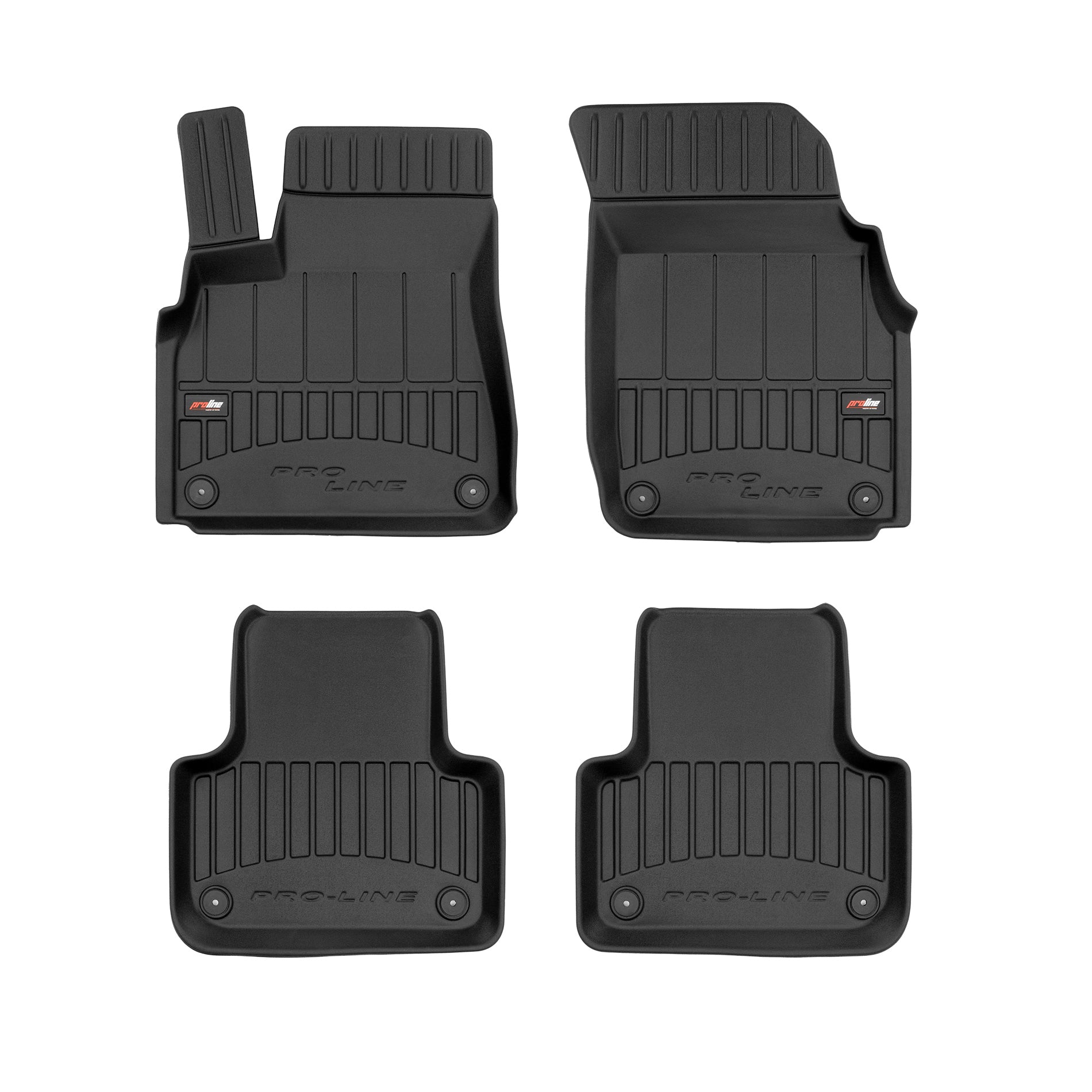 PACK 4 TAPETES BORRACHA PRO-LINE AUDI Q8 2018->