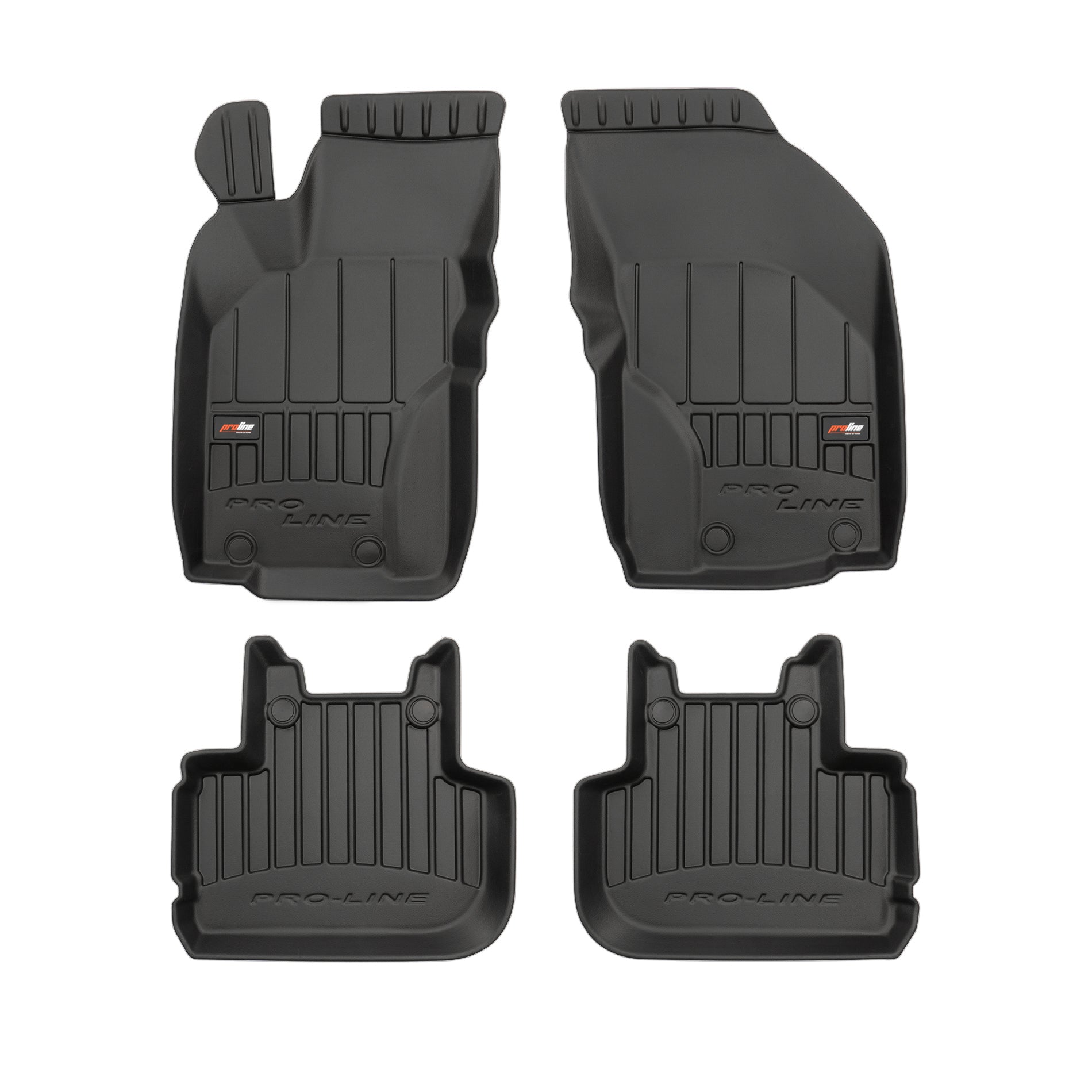 PACK 4 TAPETES BORRACHA PRO-LINE ALFA ROMEO 147 2000-2010