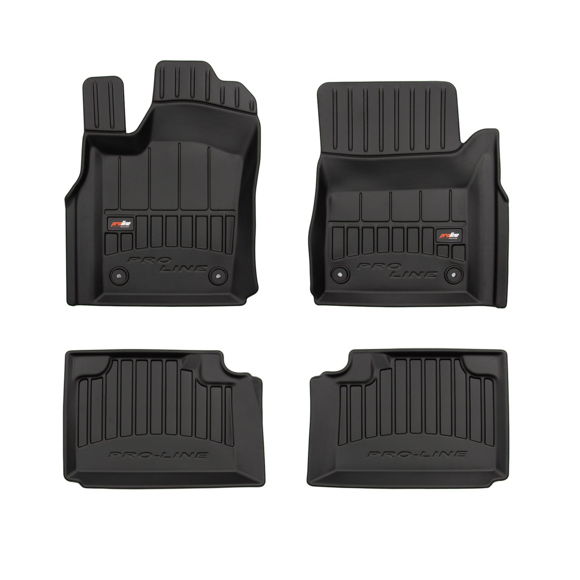 PACK 4 TAPETES BORRACHA PRO-LINE JEEP GRAND CHEROKEE IV 2016-2021 POS-FACELIFT