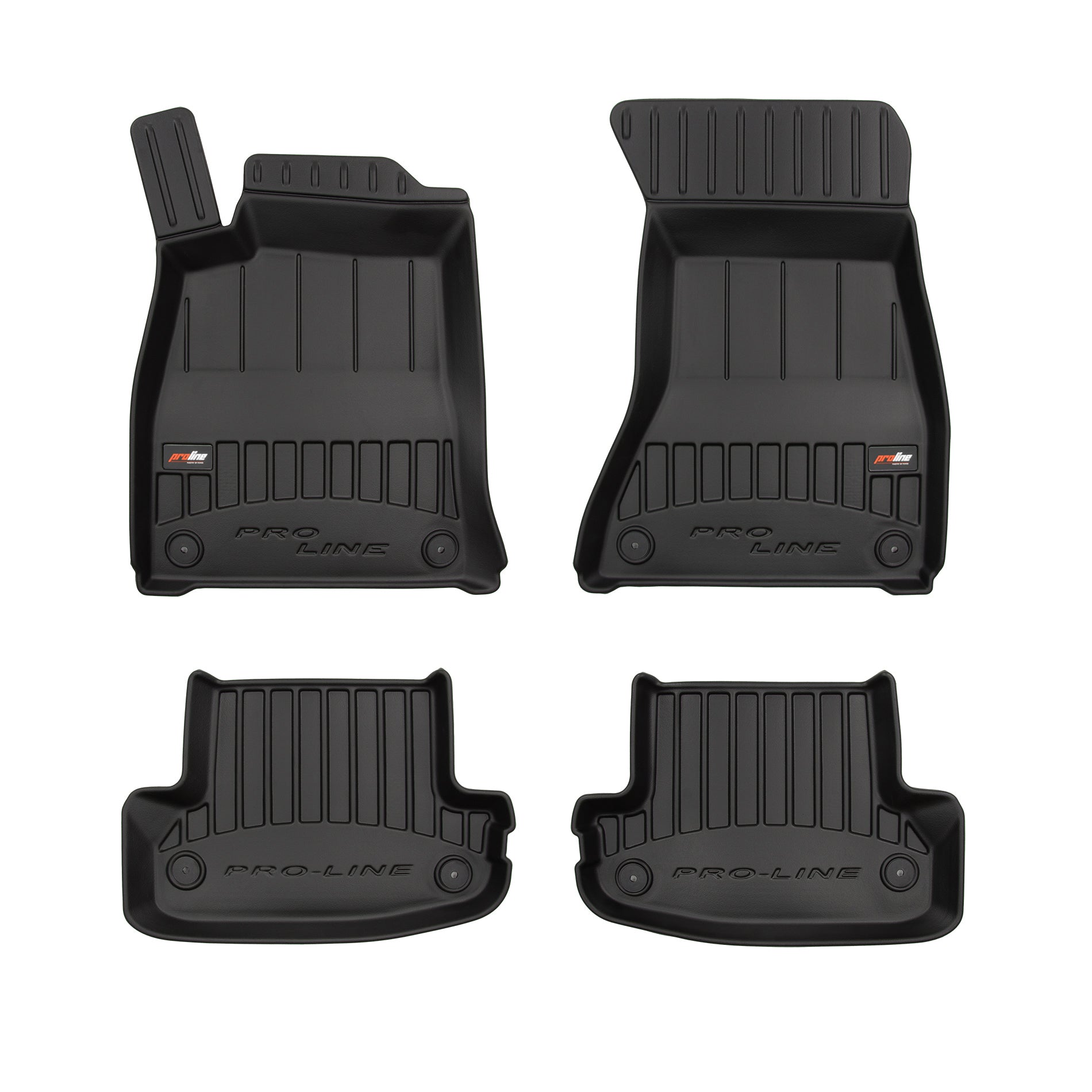 PACK 4 TAPETES BORRACHA PRO-LINE AUDI A5 F5 2016-2024