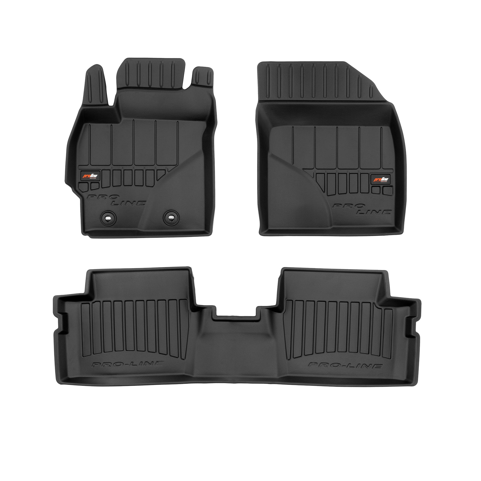 PACK 3 TAPETES BORRACHA PRO-LINE TOYOTA AURIS I 2006-2012