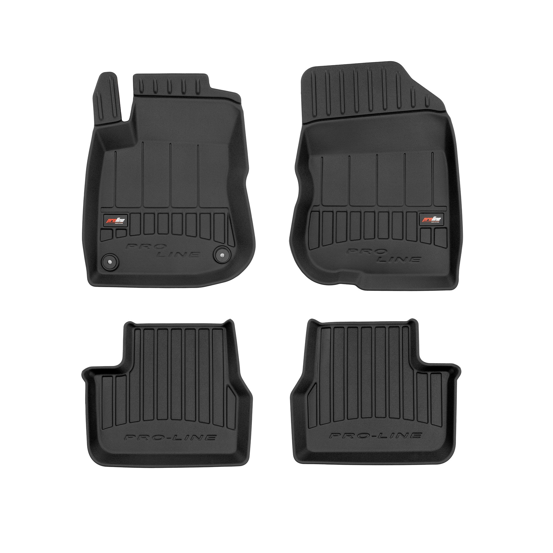PACK 4 TAPETES BORRACHA PRO-LINE PEUGEOT 2008 I 2013-2019