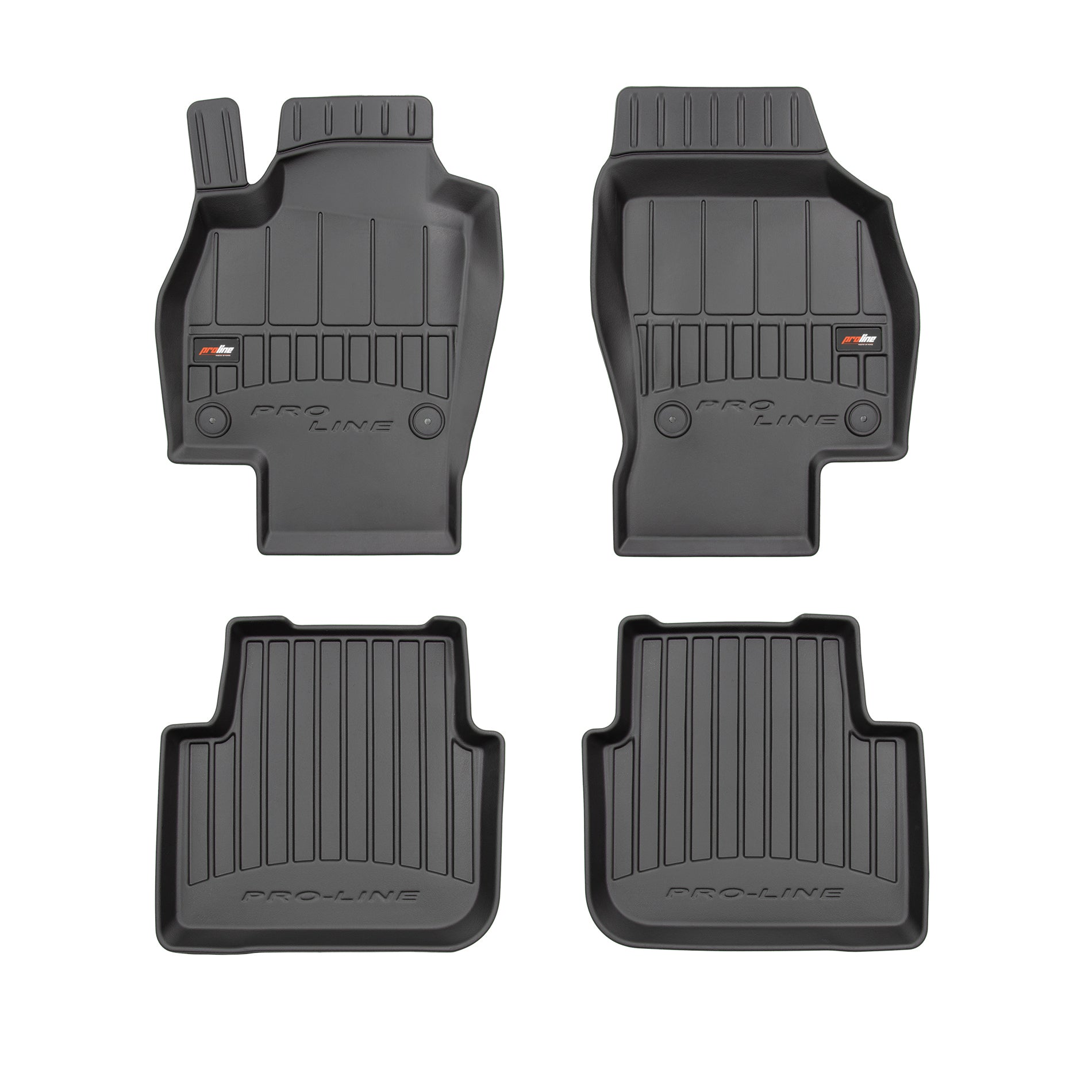 PACK 4 TAPETES BORRACHA PRO-LINE SKODA SCALA 2019->