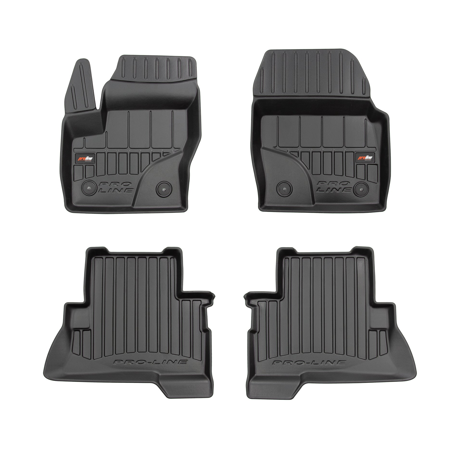 PACK 4 TAPETES BORRACHA PRO-LINE FORD ESCAPE III 2012-2019