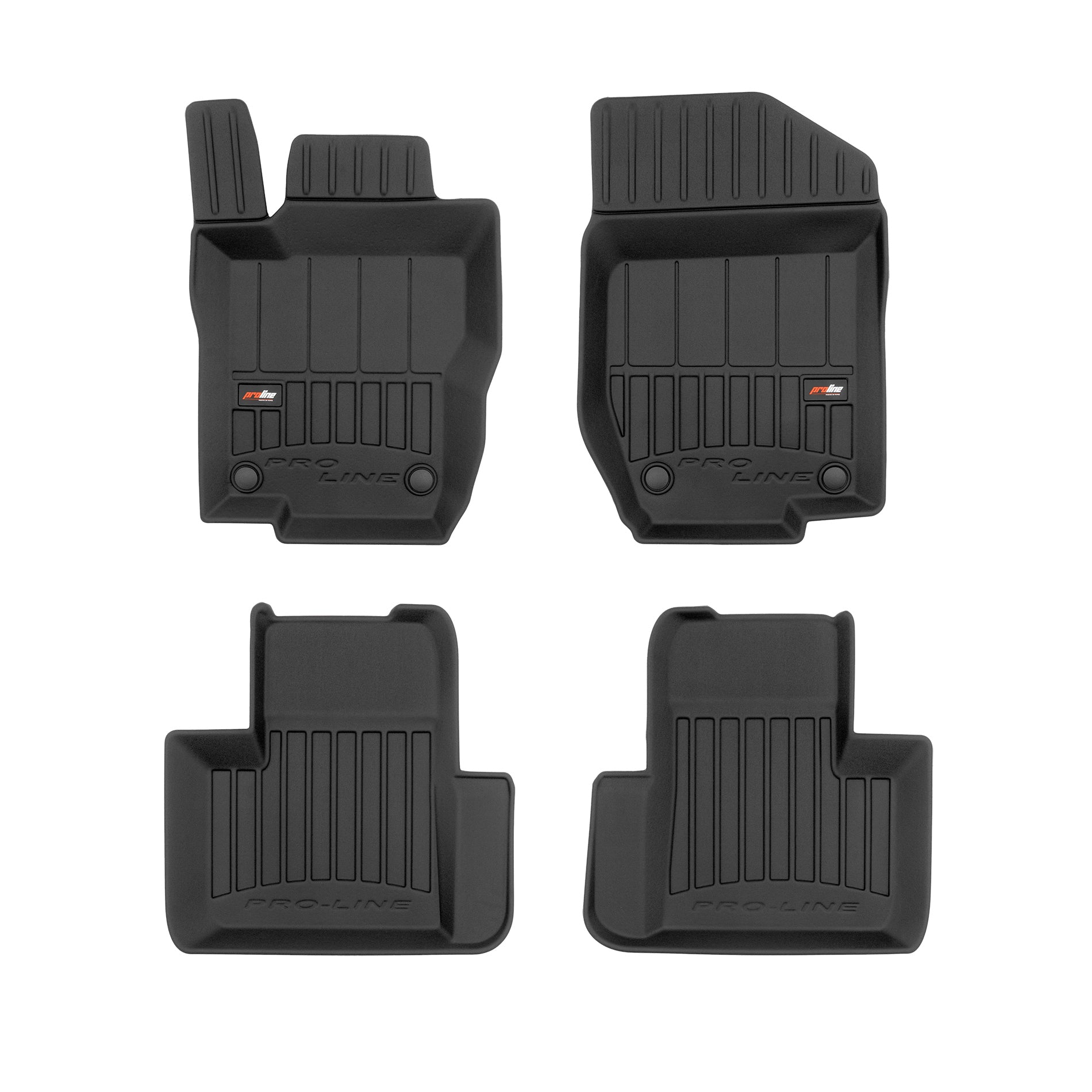 PACK 4 TAPETES BORRACHA PRO-LINE MERCEDES-BENZ GL X164 2006-2012