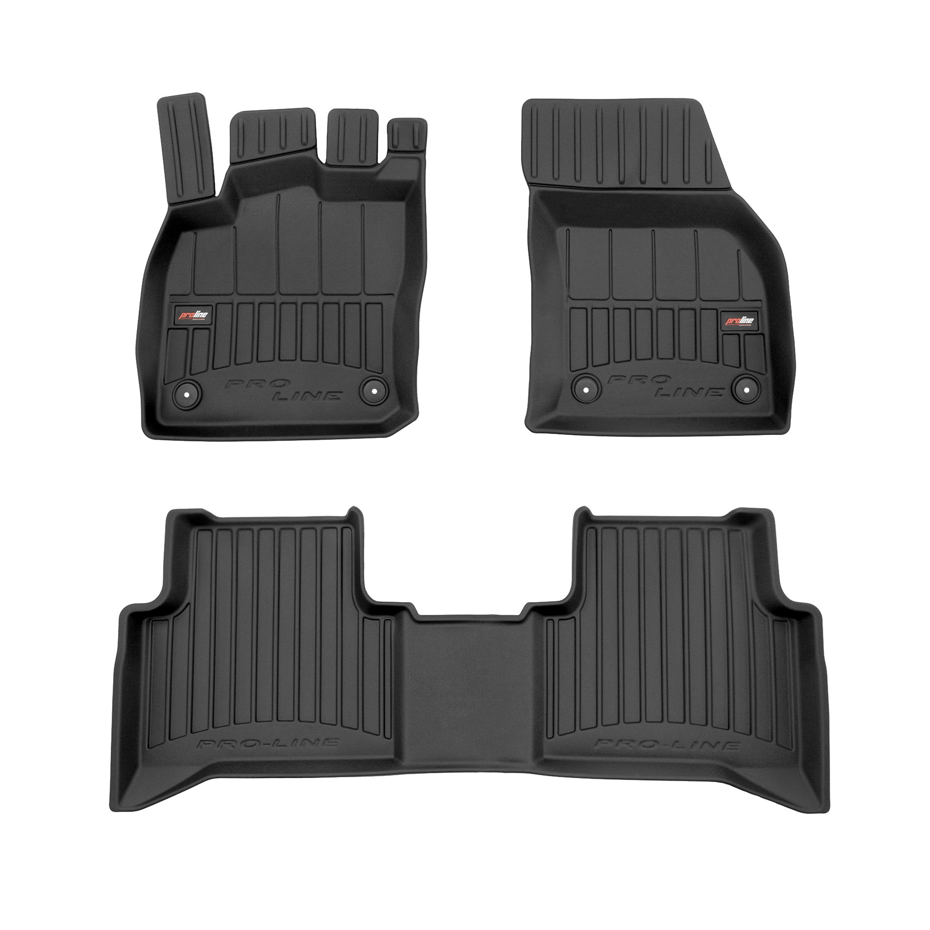 PACK 3 TAPETES BORRACHA PRO-LINE VOLKSWAGEN TOURAN II 2015->