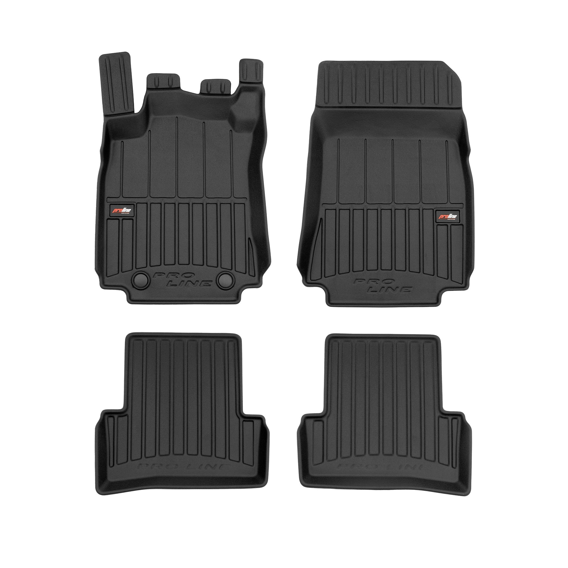 PACK 4 TAPETES BORRACHA PRO-LINE RENAULT MODUS 2004-2012