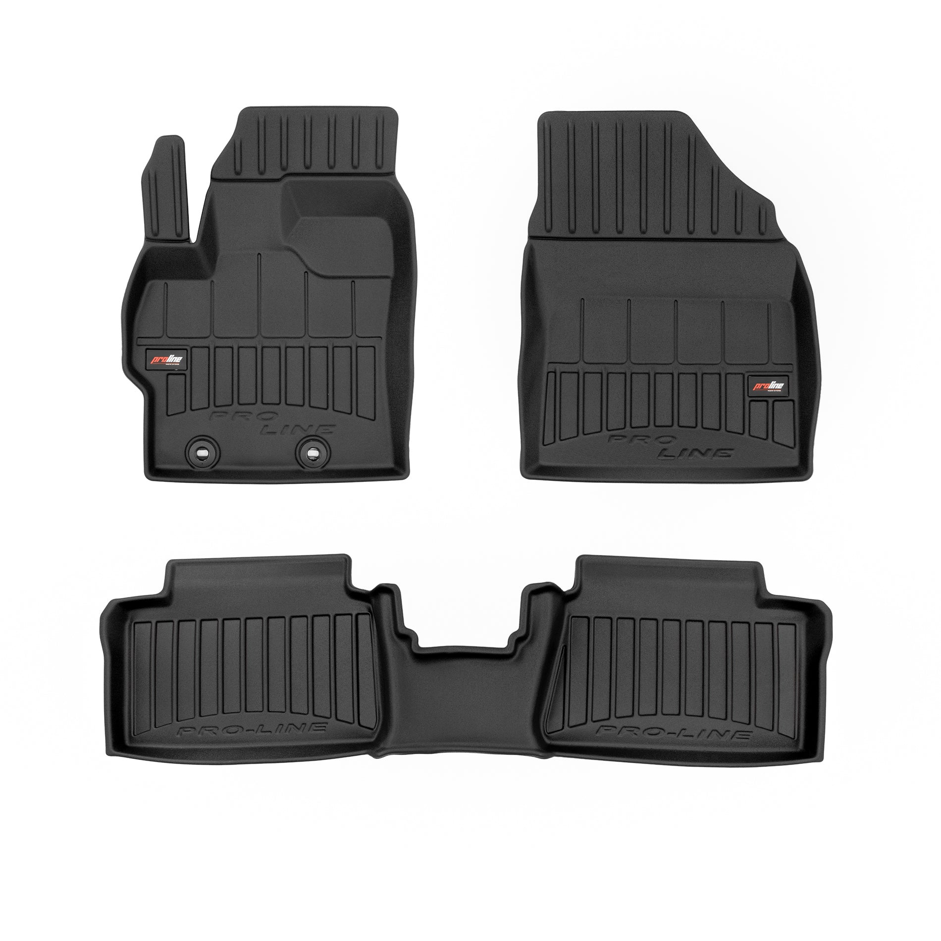 PACK 3 TAPETES BORRACHA PRO-LINE TOYOTA YARIS CROSS 2021->