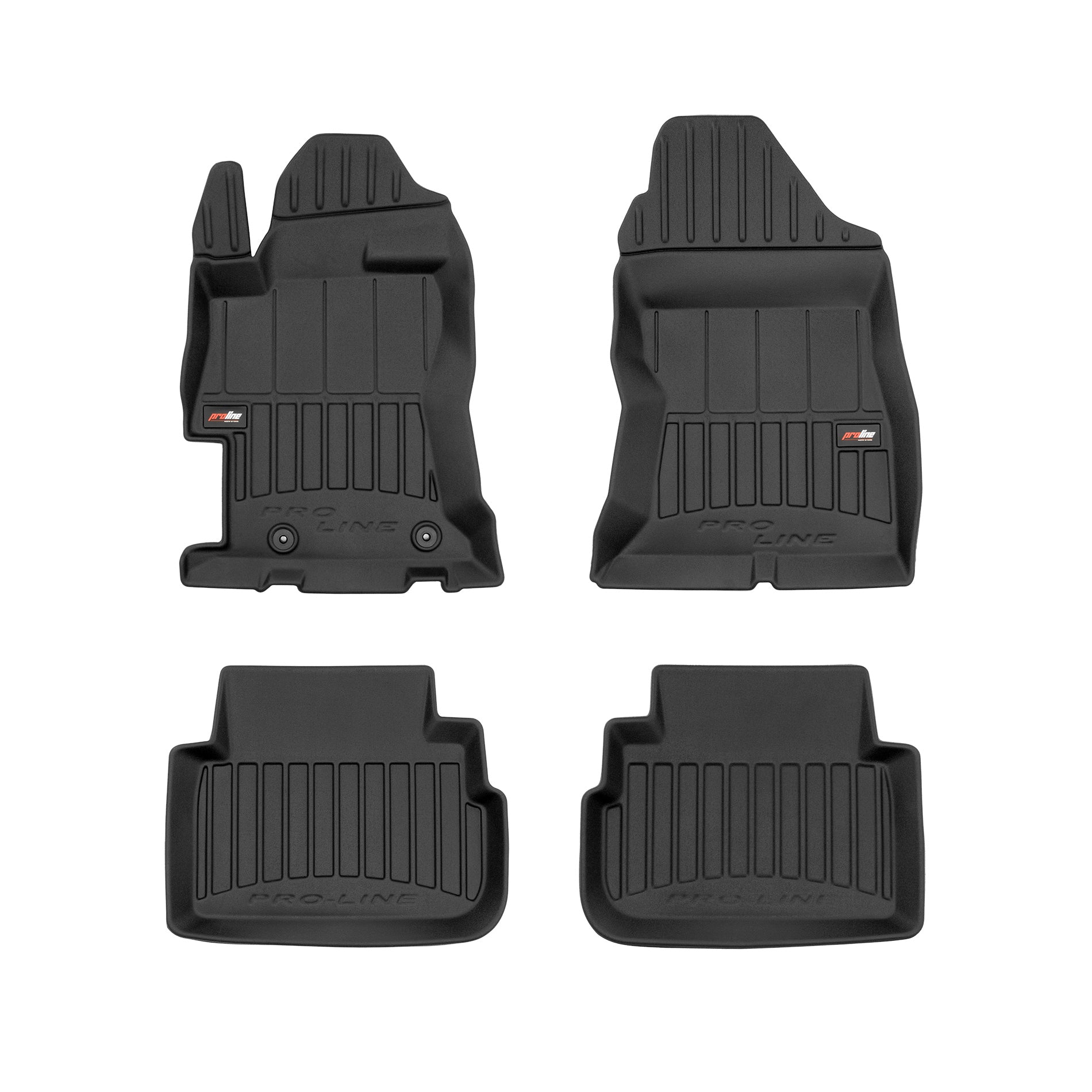 PACK 4 TAPETES BORRACHA PRO-LINE SUBARU IMPREZA V 2016-2023