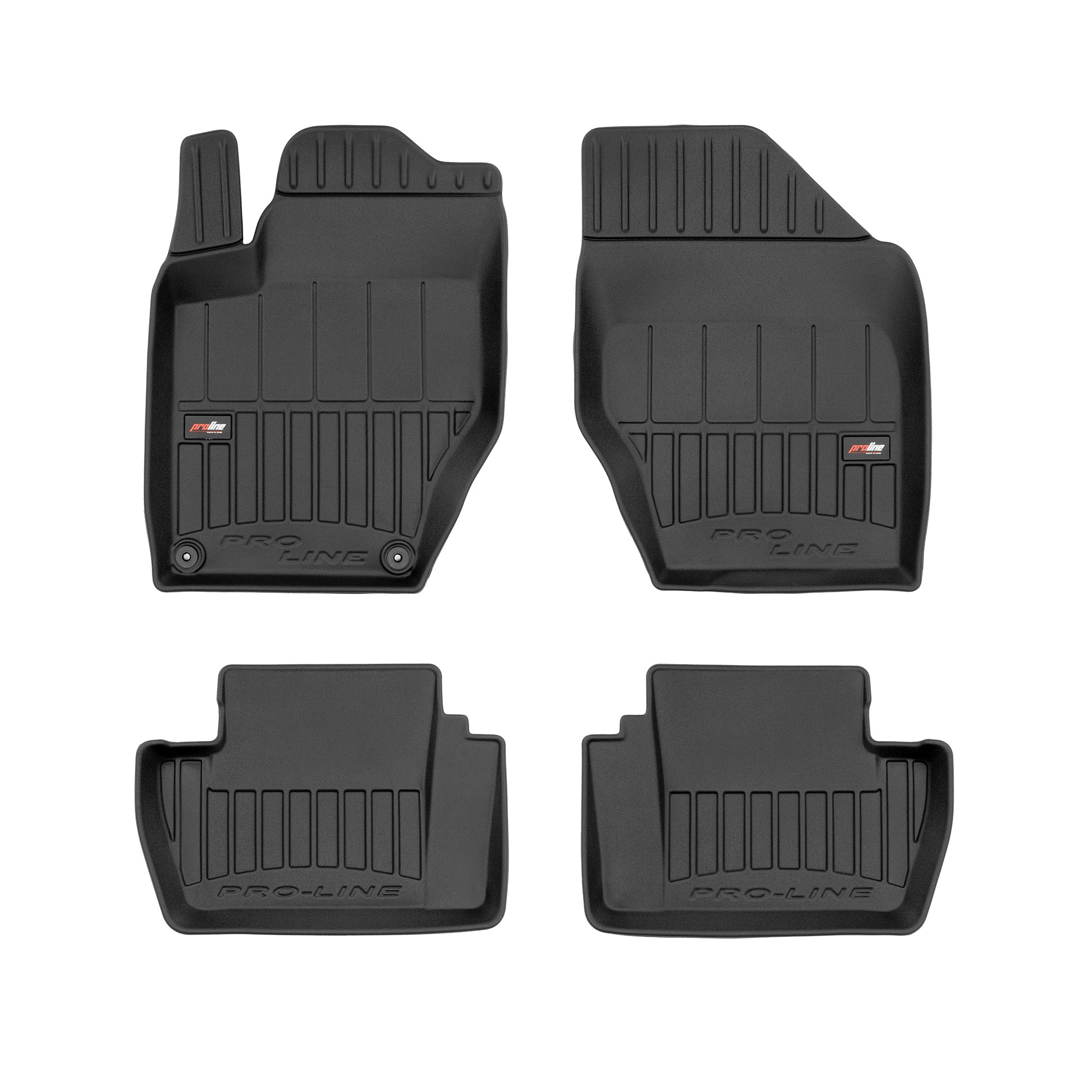 PACK 4 TAPETES BORRACHA PRO-LINE CITROEN C4 II 2010-2018