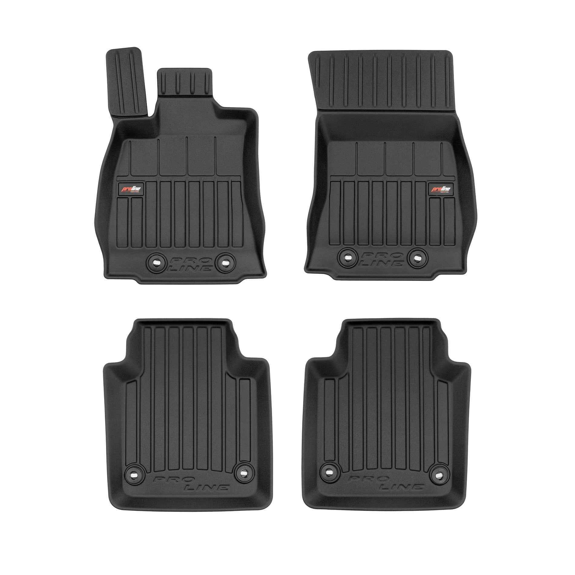 PACK 4 TAPETES BORRACHA PRO-LINE JAGUAR XJ VIII 2009-2019 LONGO