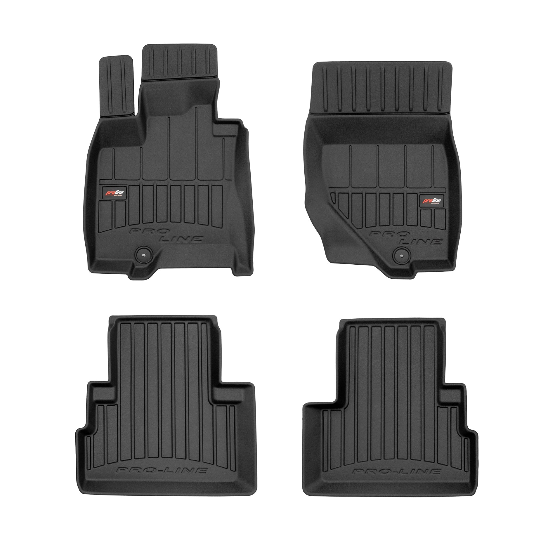 PACK 4 TAPETES BORRACHA PRO-LINE INFINITI QX70 2013-2017 POS-FACELIFT