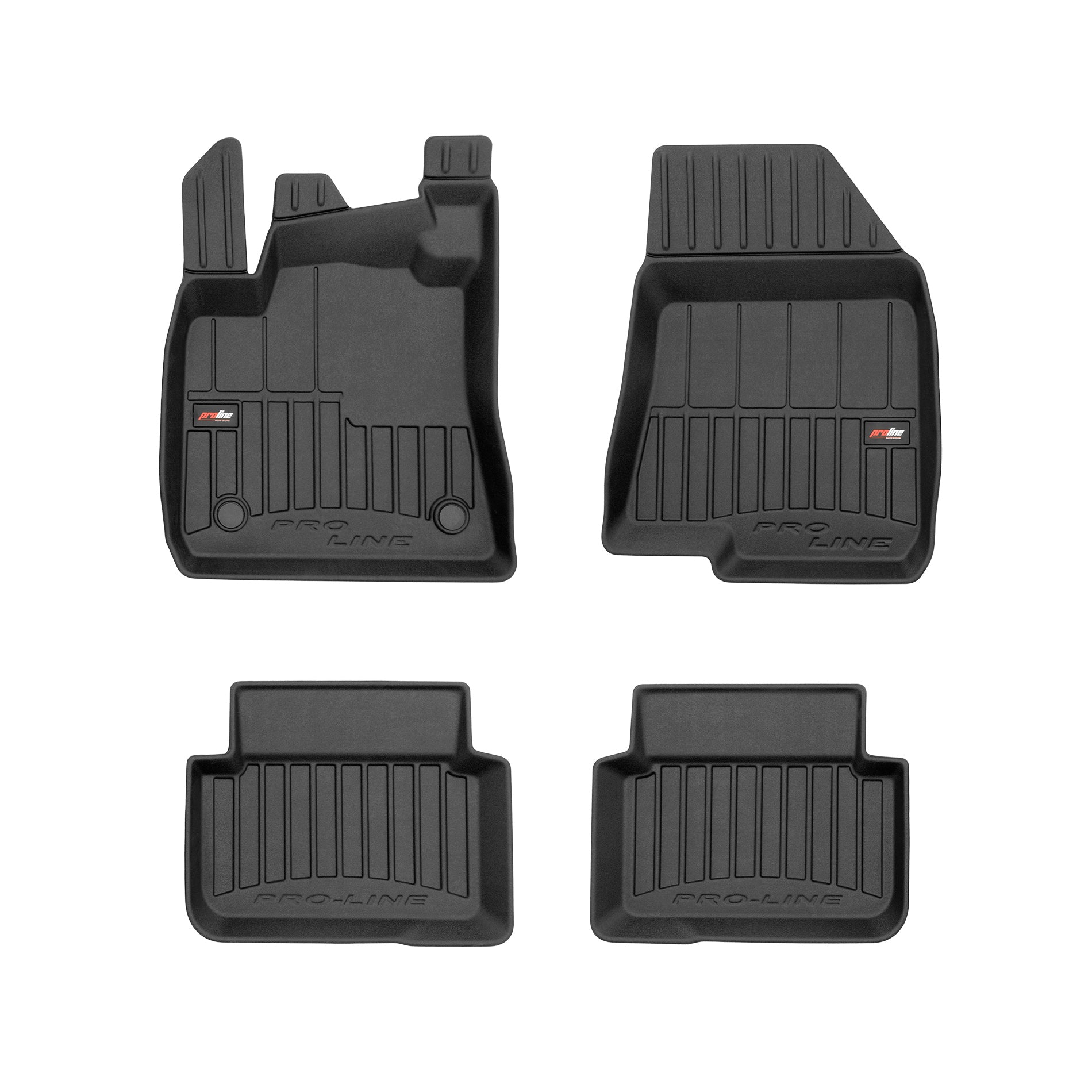 PACK 4 TAPETES BORRACHA PRO-LINE DACIA LOGAN III 2020->