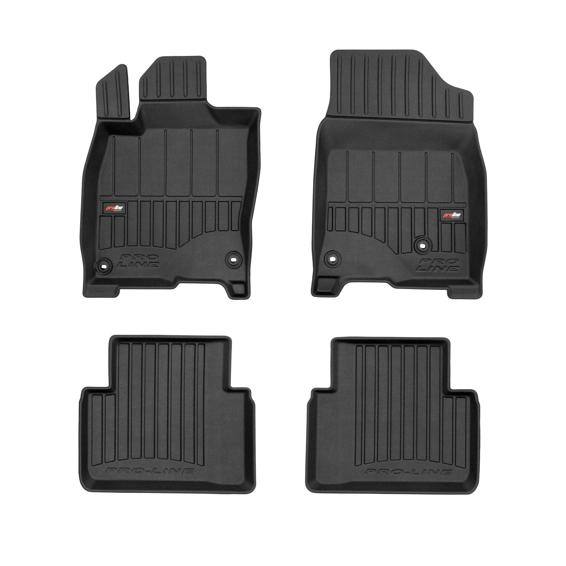 PACK 4 TAPETES BORRACHA PRO-LINE HONDA CIVIC X 2015-2021
