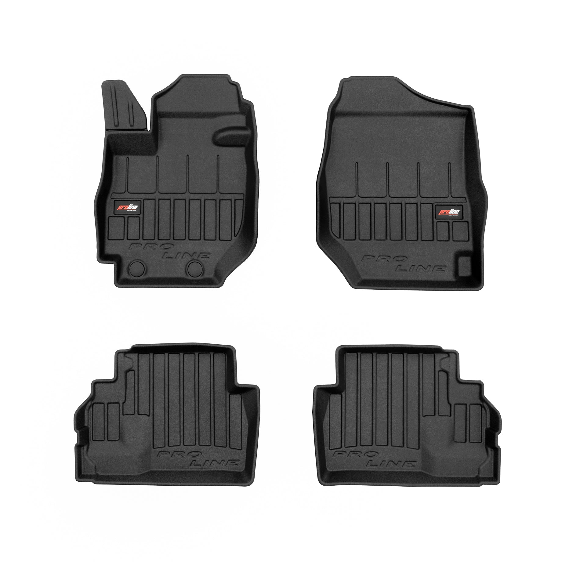 PACK 4 TAPETES BORRACHA PRO-LINE SUZUKI JIMNY IV 2018->