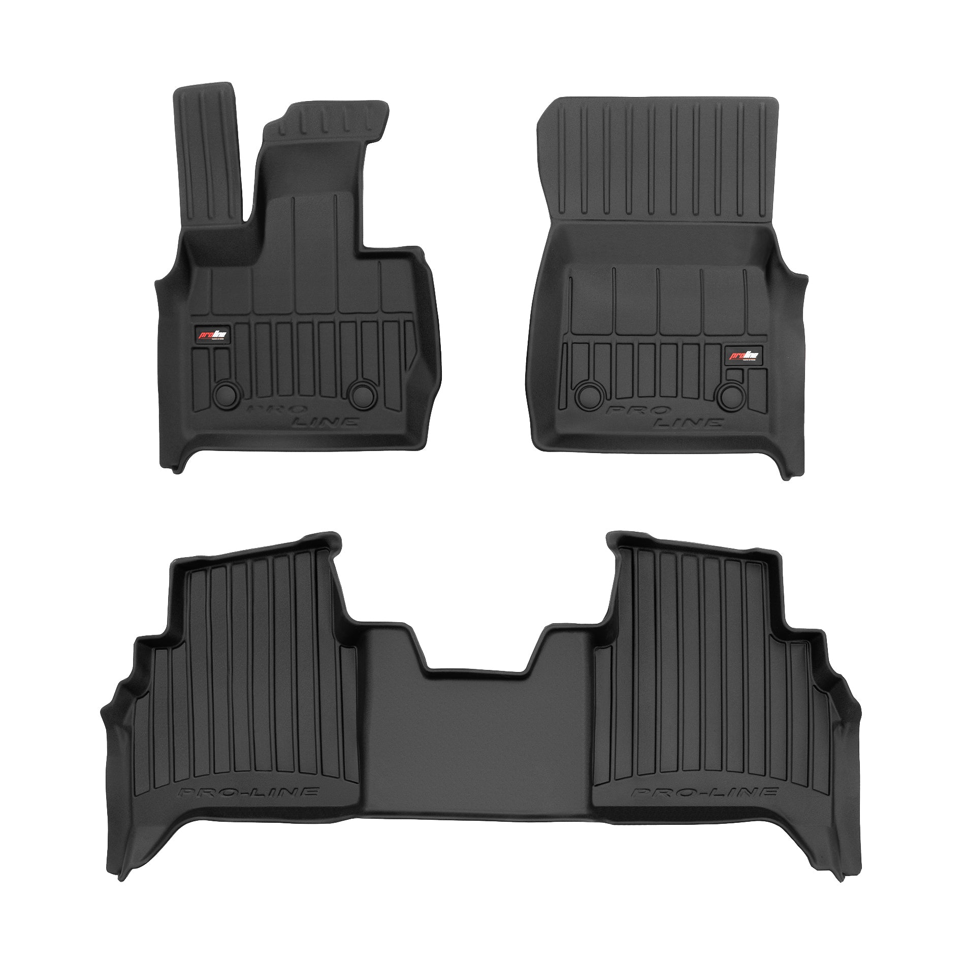 PACK 3 TAPETES BORRACHA PRO-LINE MERCEDES-BENZ CLASSE G W464 2018-2023
