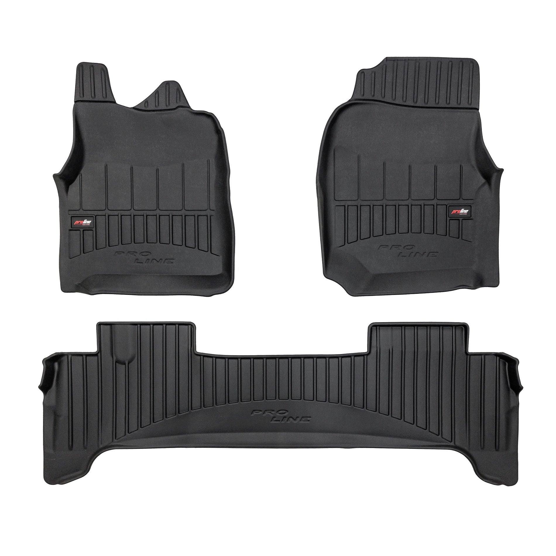 PACK 3 TAPETES BORRACHA PRO-LINE TOYOTA LAND CRUISER J100 1998-2007 5 PORTAS