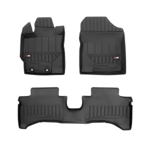 PACK 3 TAPETES BORRACHA PRO-LINE TOYOTA YARIS III 2011-2020 HIBRIDO