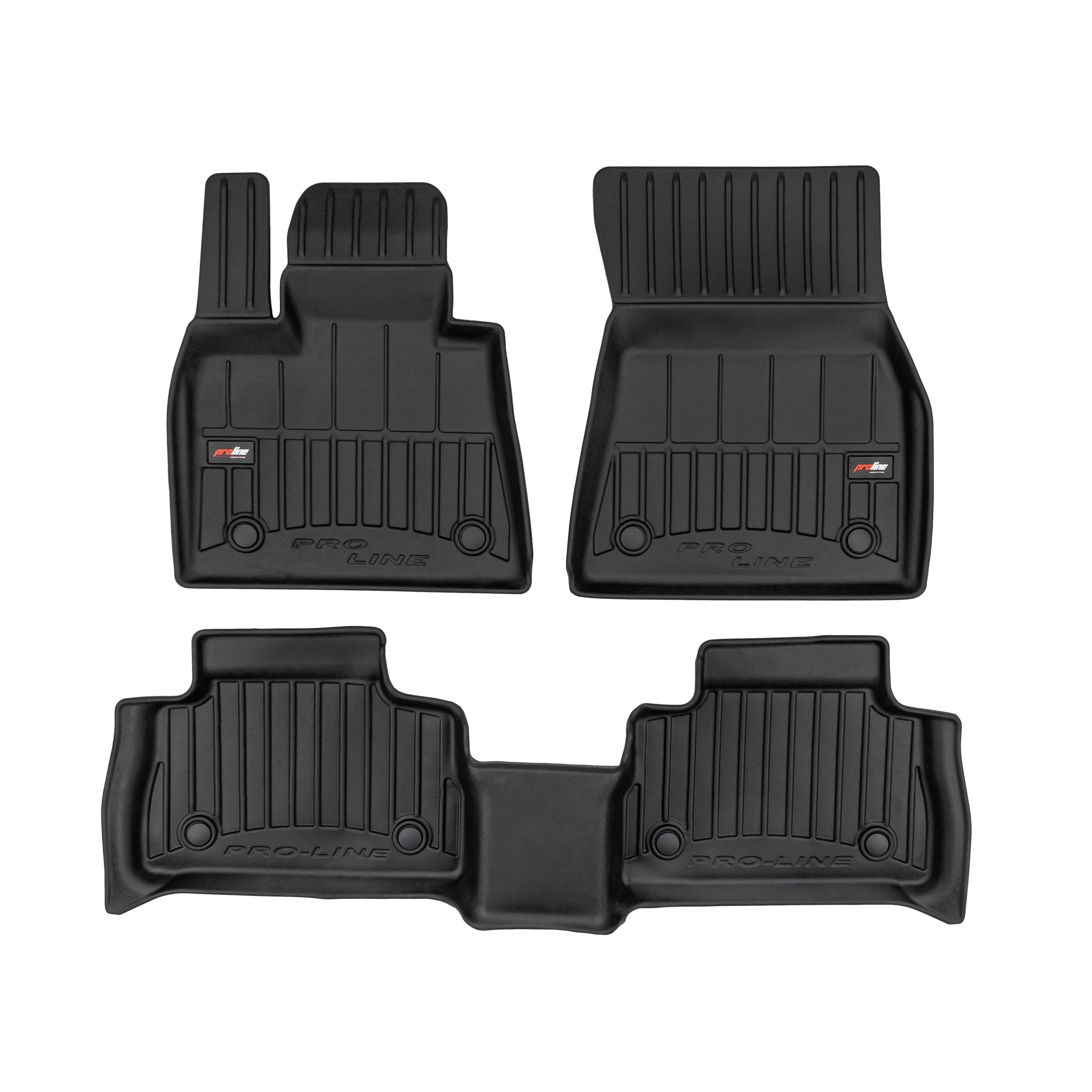PACK 3 TAPETES BORRACHA PRO-LINE BMW X6 G06 2019->