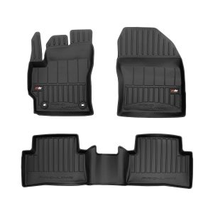 PACK 3 TAPETES BORRACHA PRO-LINE TOYOTA COROLLA CROSS 2022->