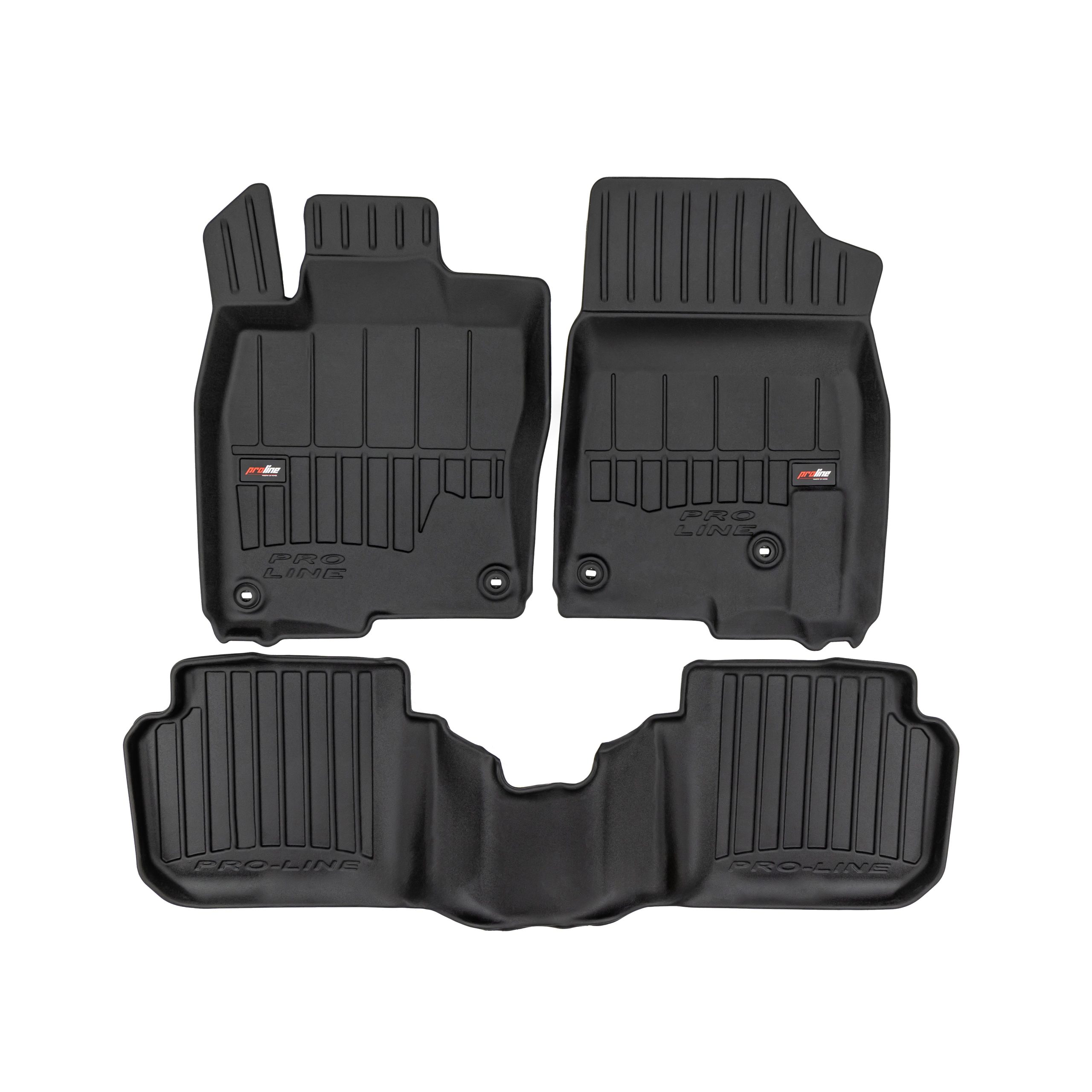 PACK 3 TAPETES BORRACHA PRO-LINE HONDA CIVIC XI 2021->