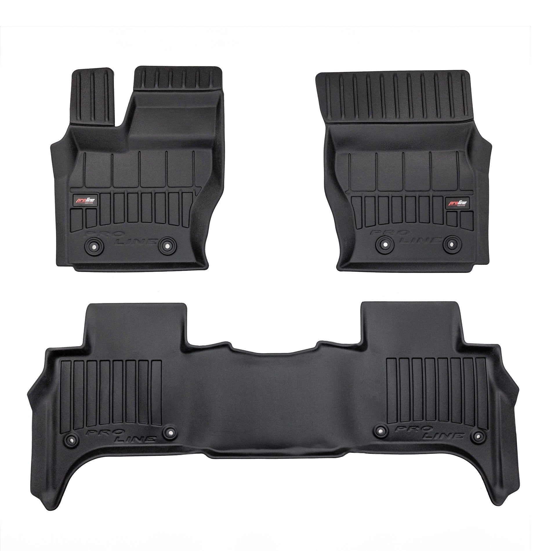 PACK 3 TAPETES BORRACHA PRO-LINE LAND ROVER RANGE ROVER SPORT II 2013-2022