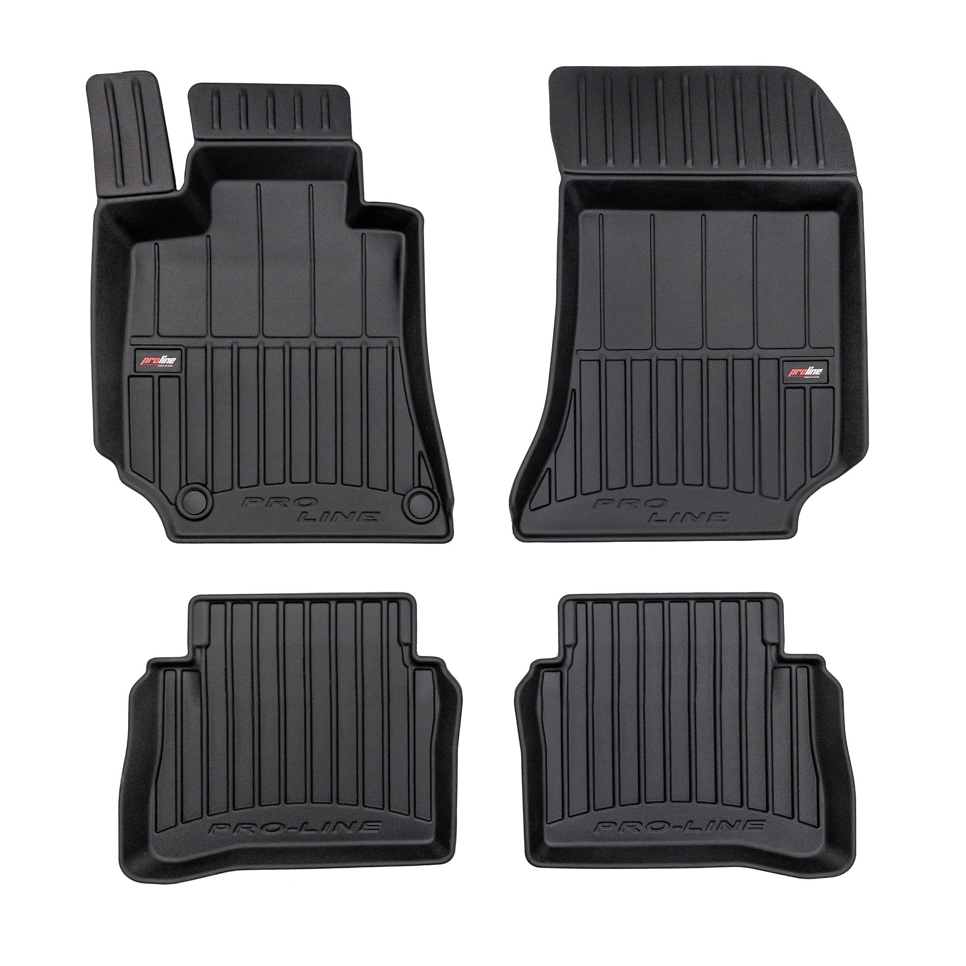PACK 4 TAPETES BORRACHA PRO-LINE MERCEDES-BENZ CLASSE E W212 2009-2016